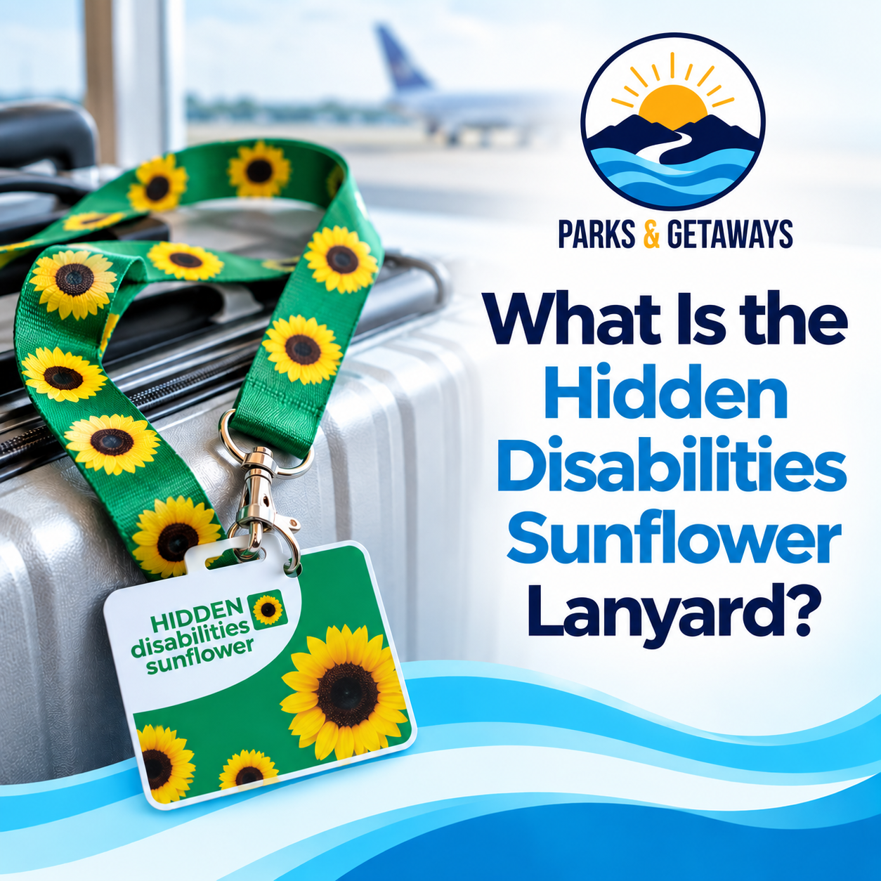 What Is the Hidden Disabilities Sunflower Lanyard?