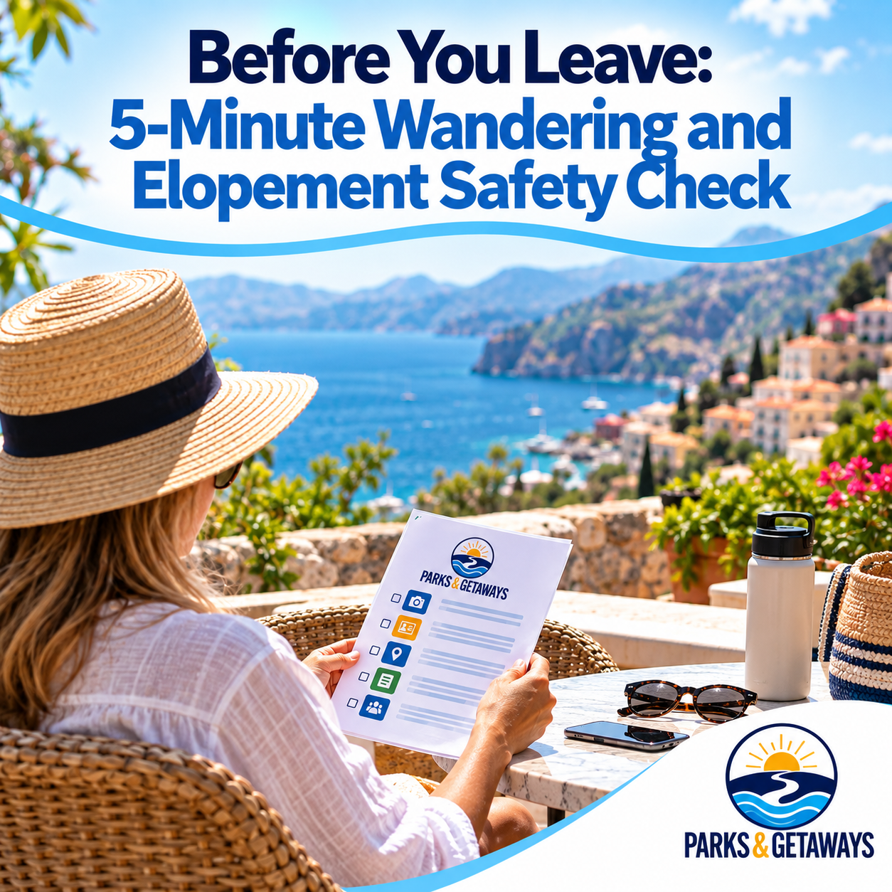 Wandering and Elopement Safety Checklist parks and getaways