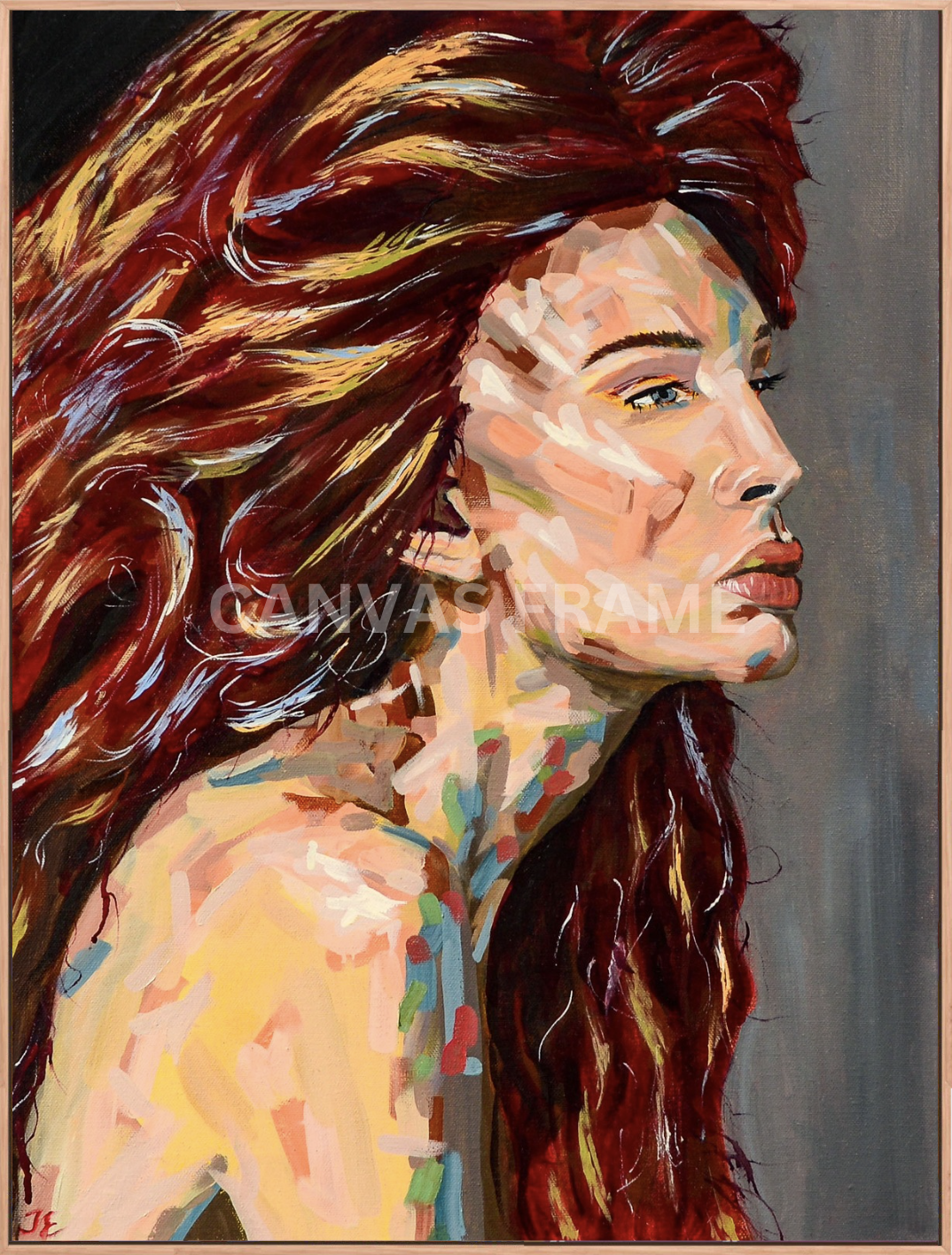 Essence of Her OAK canvas frame.png