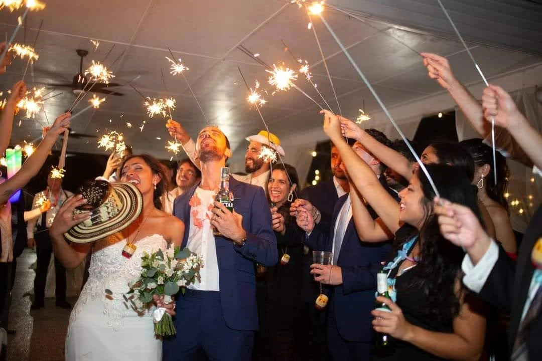 DJ services is more than just play music, it is also about customer service at your wedding. People dance if the music is good and the DJ had a huge responsability.