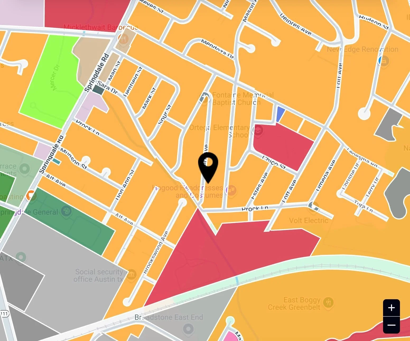 Land &gt; existing structure? At this price, you&rsquo;re buying location and opportunity. (Orange = SF-3 City Zoning) #LandValue #78721Lots #EastAustinRealEstate #AustinDevelopment #SF3Zoning #AustinLotsForSale #BuildInAustin #ThatRealtyDuo #AustinI