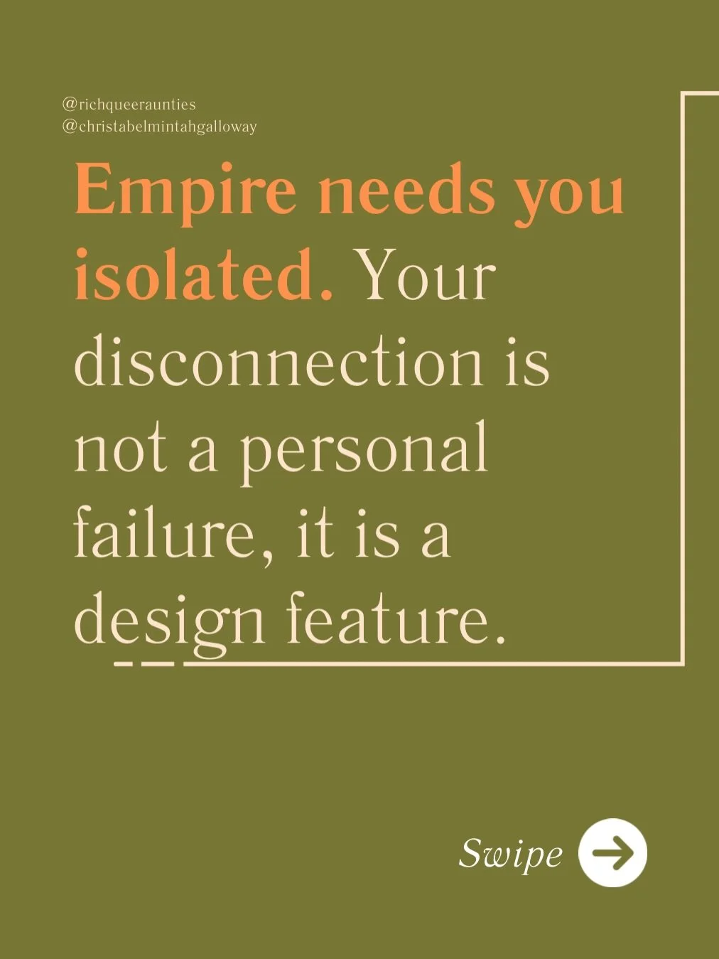 You cannot heal your relational wounds in isolation.

I know the solo work matters: the therapy, the journaling, the retreats, the self-reflection. I&rsquo;ve done all of it. But every time I came back to people after a season of solo healing, the pa