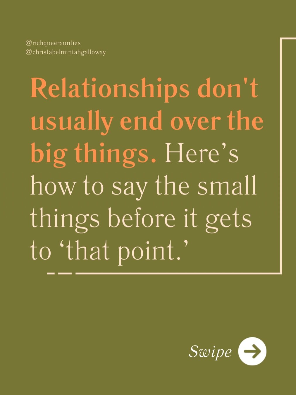 Relationships don&rsquo;t die from one huge betrayal most of the time. They die from a hundred tiny moments you swallowed because you didn&rsquo;t want to be &ldquo;that person.&rdquo;

Read the carousel. Especially if you&rsquo;re the one who keeps 