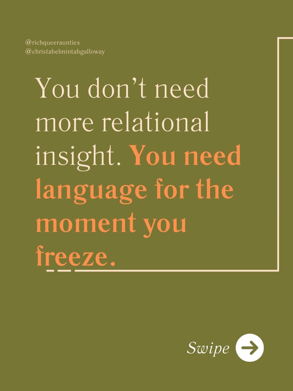 People keep asking why relational work feels so hard when the concepts sound so simple.

Because the concept isn&rsquo;t the point. The practice is. And most of us were trained out of practice.

A lot of us grew up learning that honesty gets punished