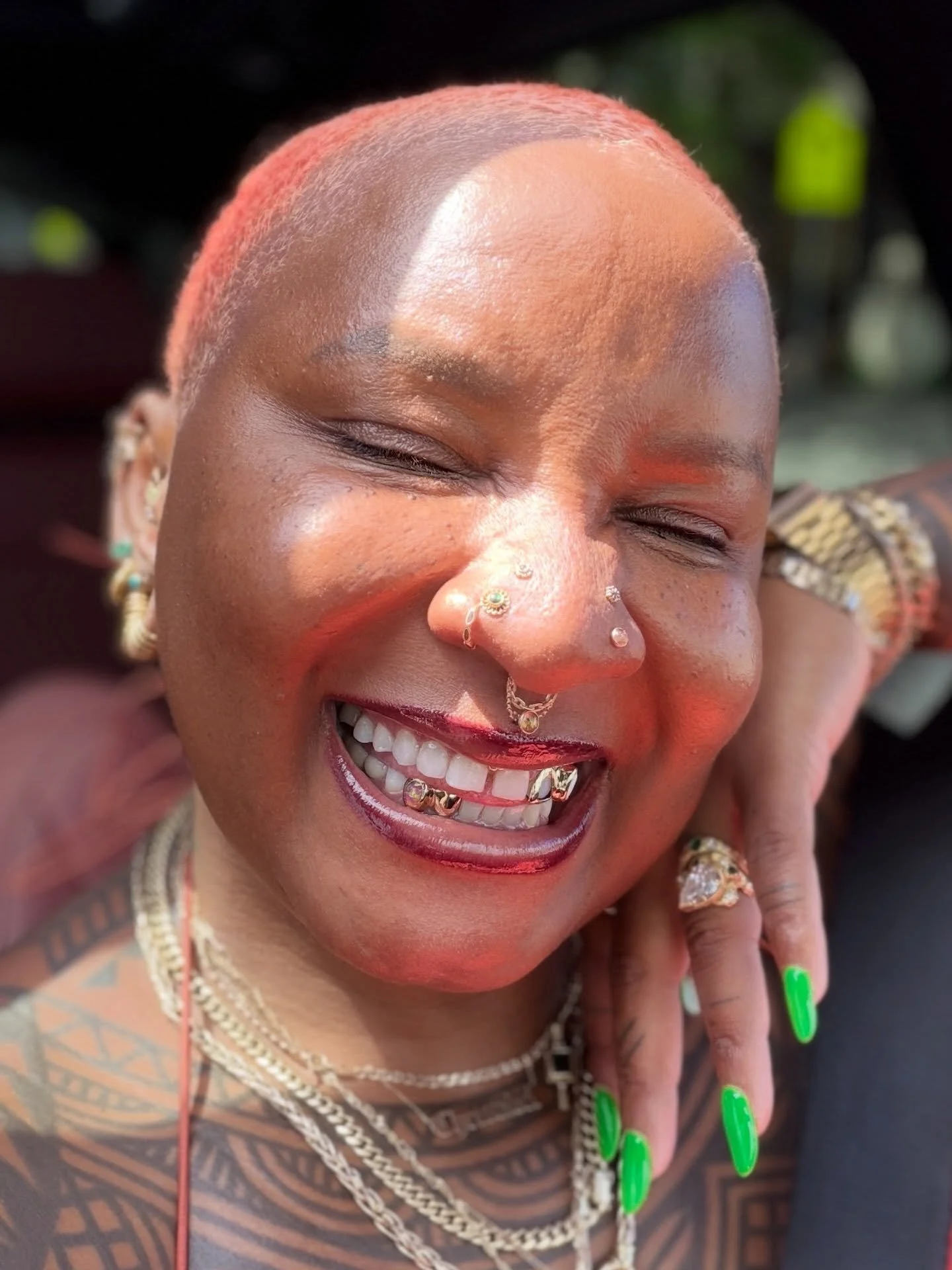 Sacred beings, the lot of us. Future ancestors. The ones who will be referenced in 100 years. The ones who understood the mandate of post colonial reclamation and healing. I&rsquo;m proud of us 🥰🥰🥰