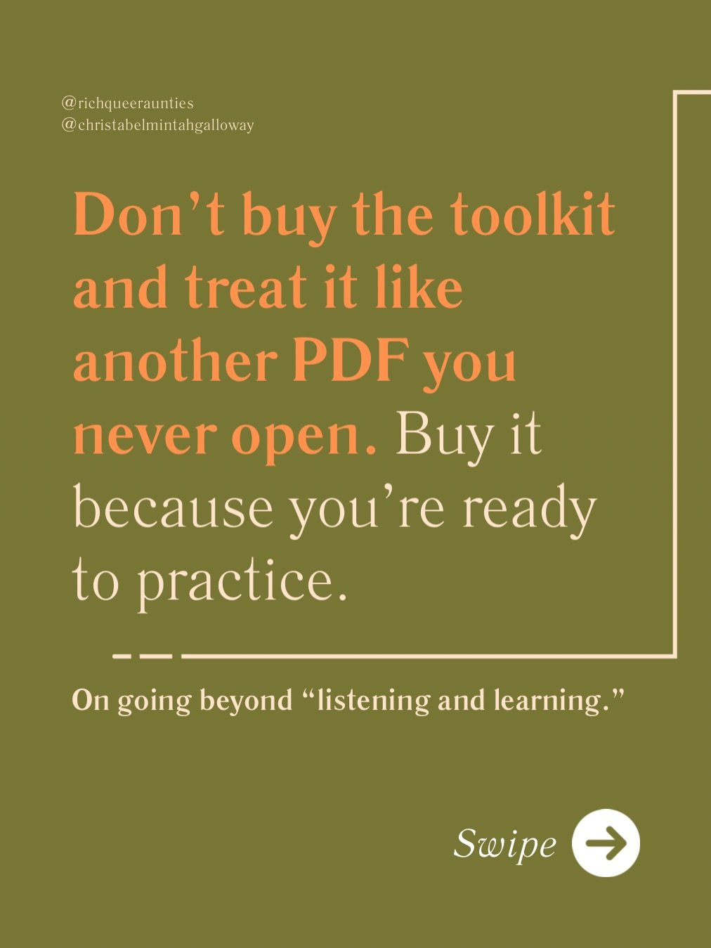 The Relational Toolkit is not another PDF trophy.

It is not there to make you feel briefly inspired and then sit untouched in your downloads folder while you go back to the same patterns by Tuesday.

Use it like this: one relationship, one pillar, t