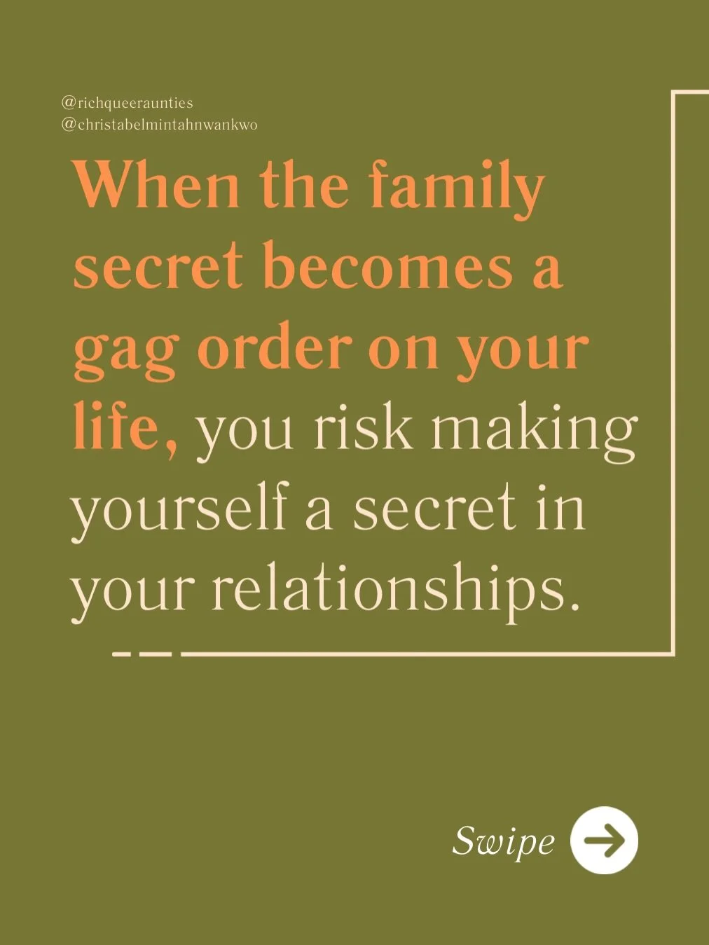Some of you were never explicitly told, &ldquo;Don&rsquo;t tell anyone what happens here.&rdquo;

You just knew.

You knew what stayed in the house. You knew what would embarrass the family. You knew what would make you the disloyal one. You knew whi