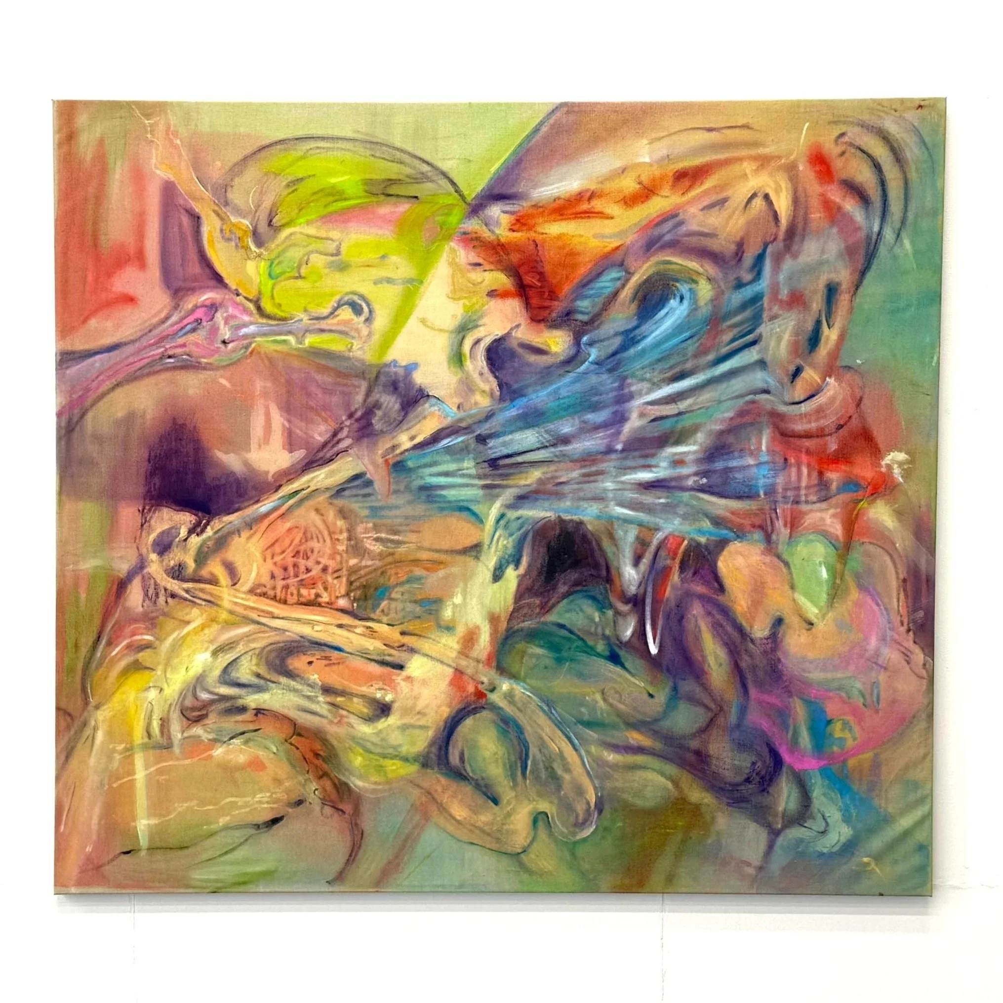 The Moment of Discovery oil on linen 200x180