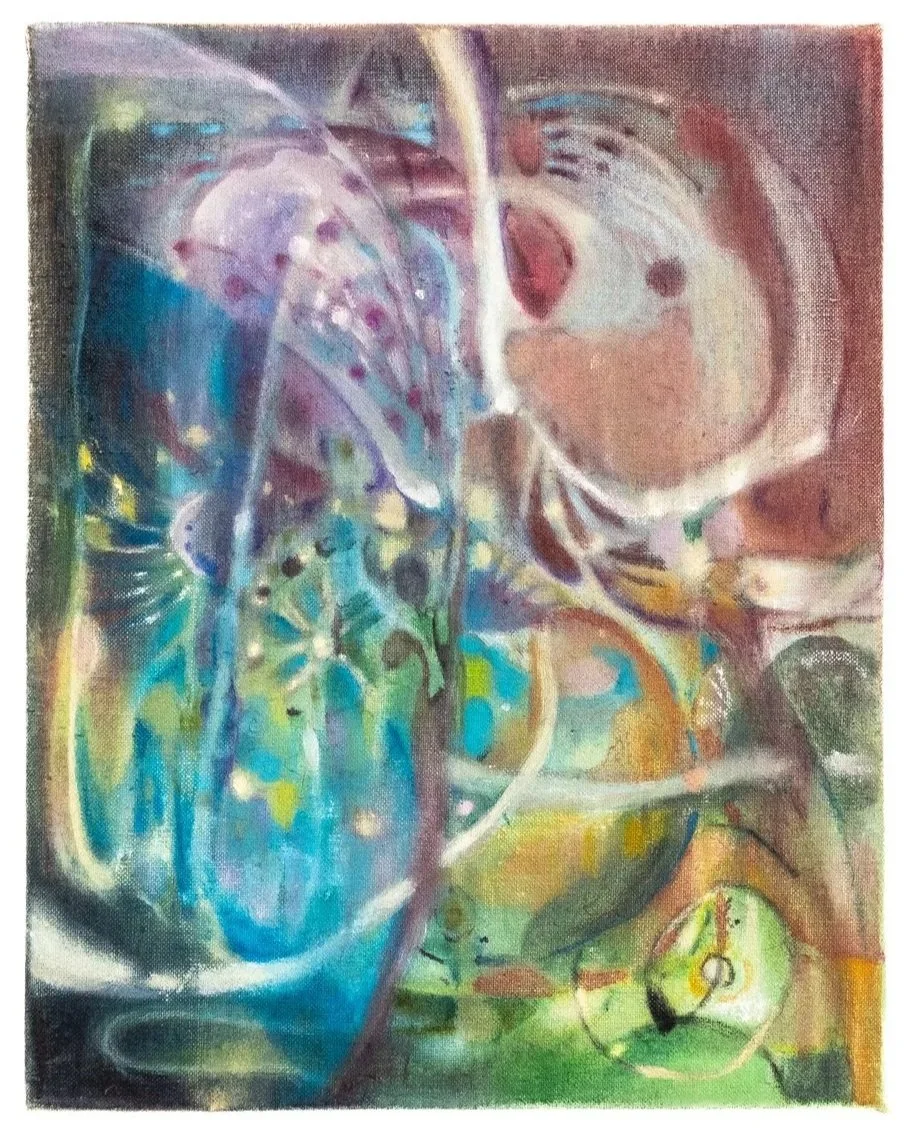5th Element, 2025. Oil on linen, 34.8 x 27.3 cm