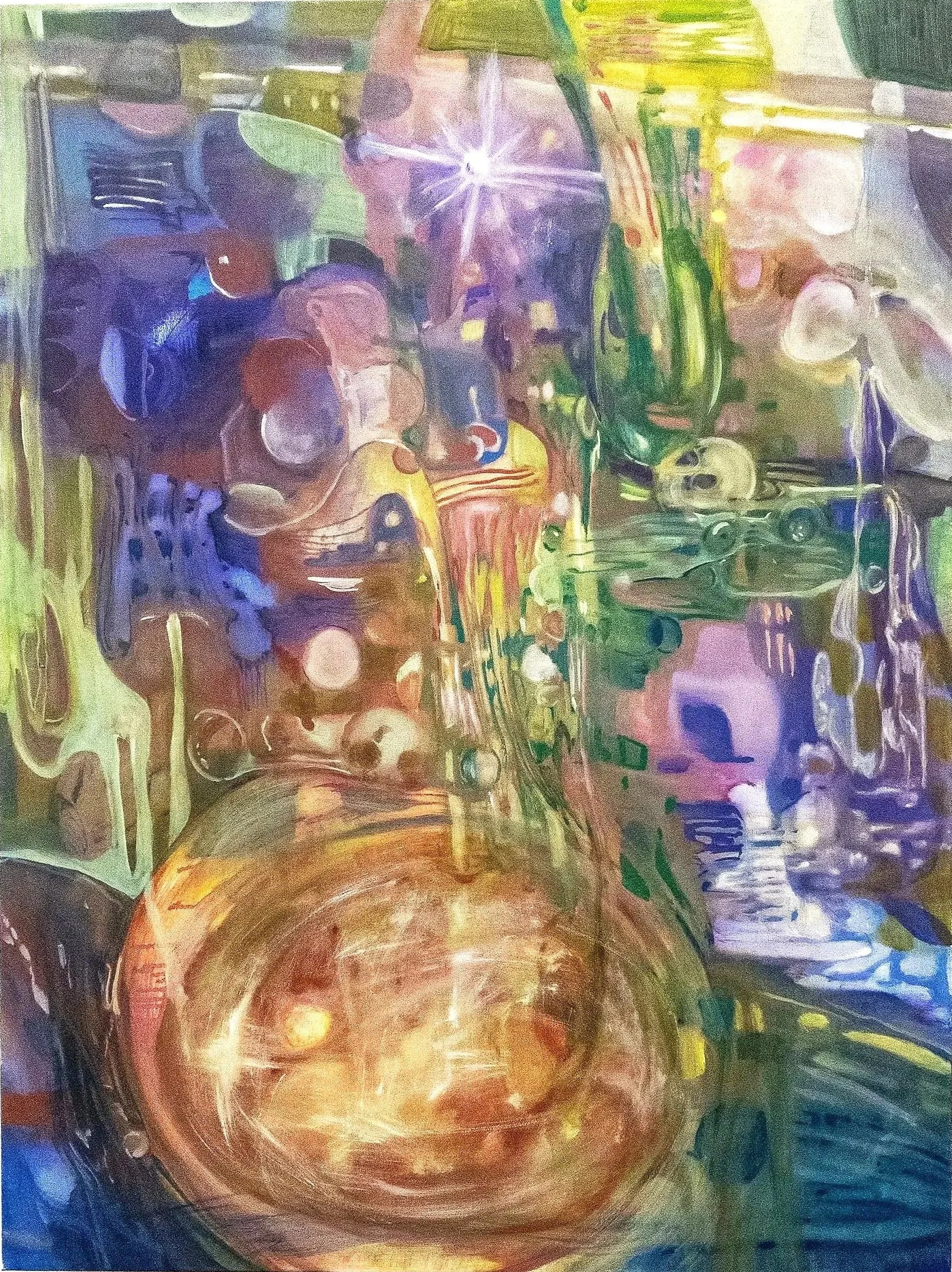 Resonant Glow oil on canvas 76 x 102