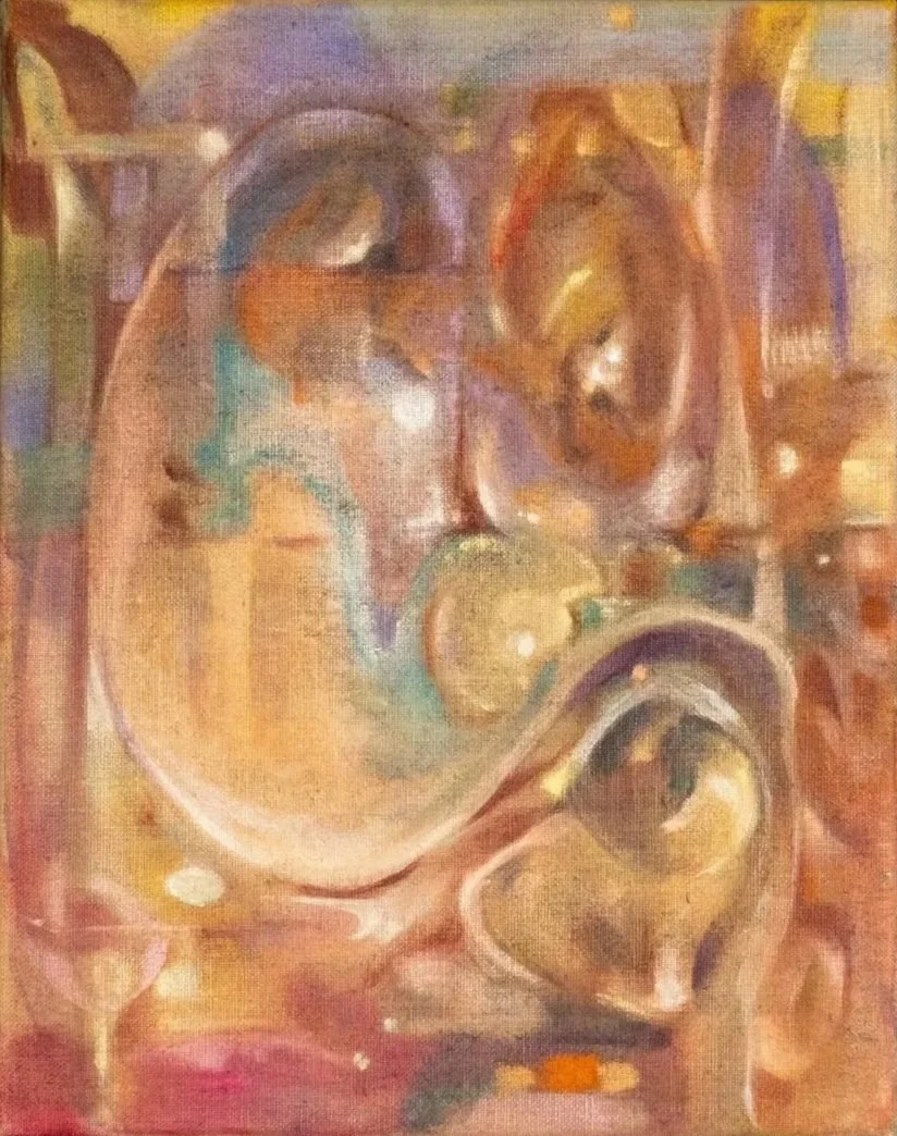 Orange Effect oil on linen 34.8 x 27.3