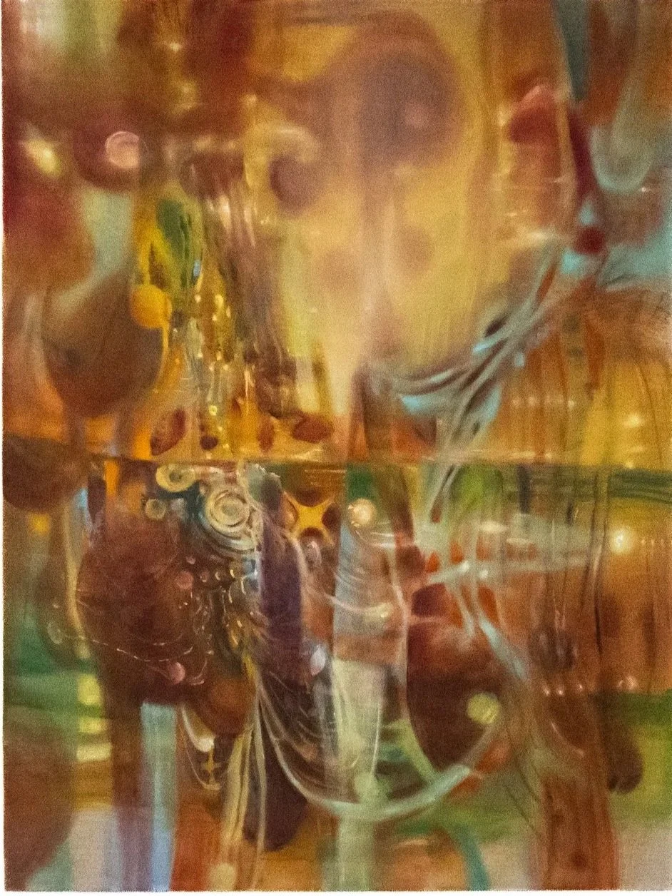 Power of Subconscious, 2025. Oil on linen, 81.5 x 61.5 cm