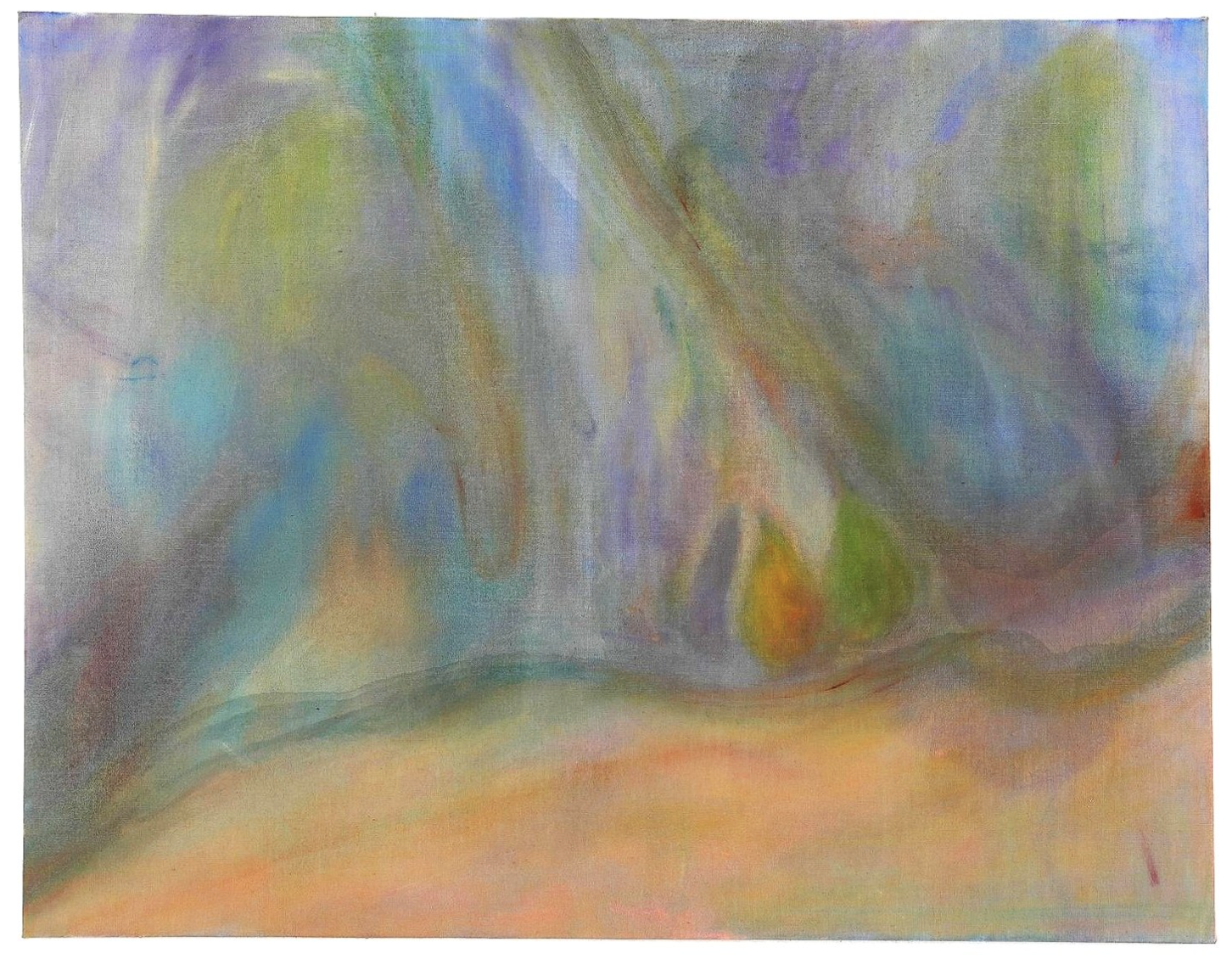 On the Damp Ground, A Bonfire
oil on linen
116.8 x 91