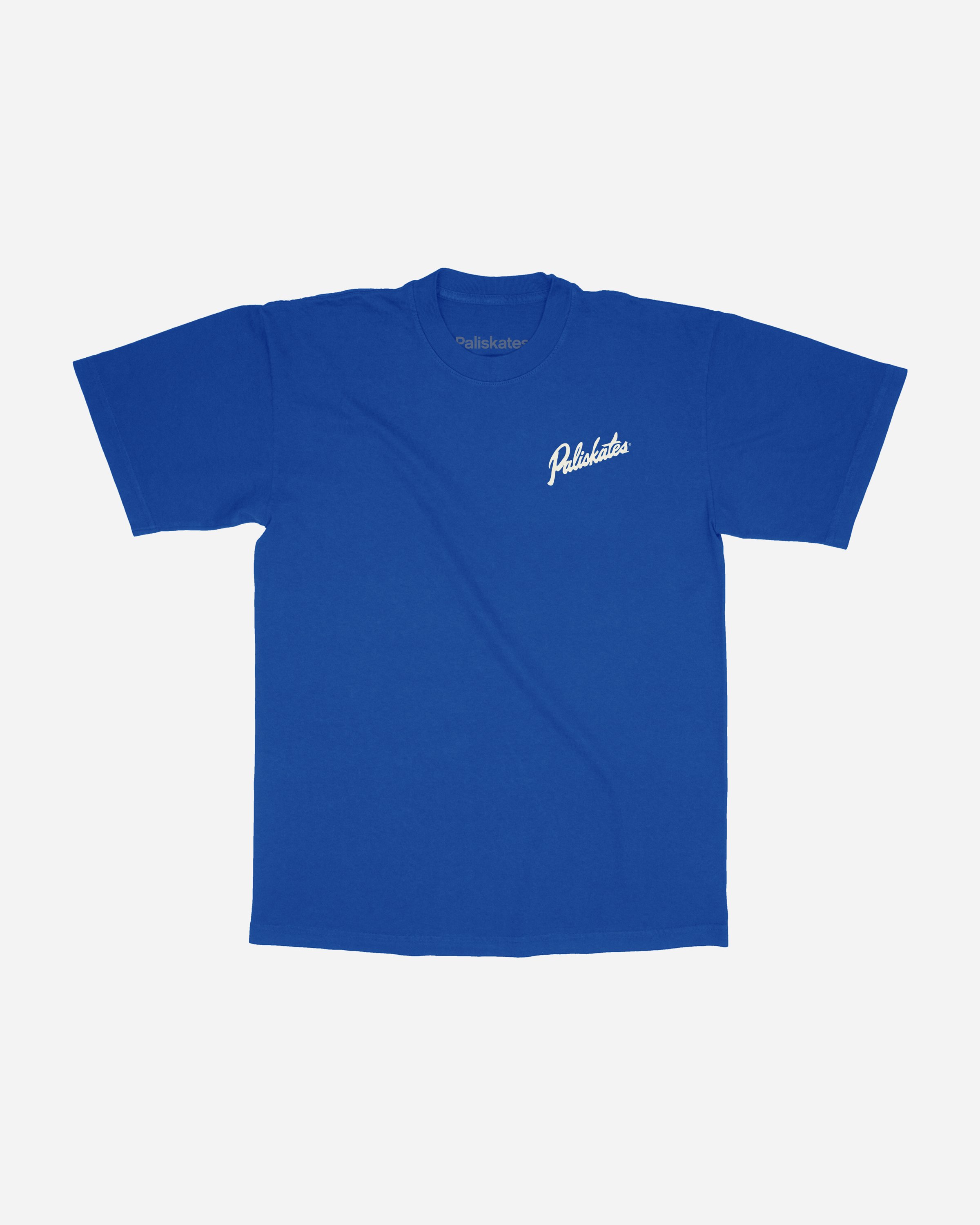 Paliskates Script T-Shirt (Royal) — Paliskates
