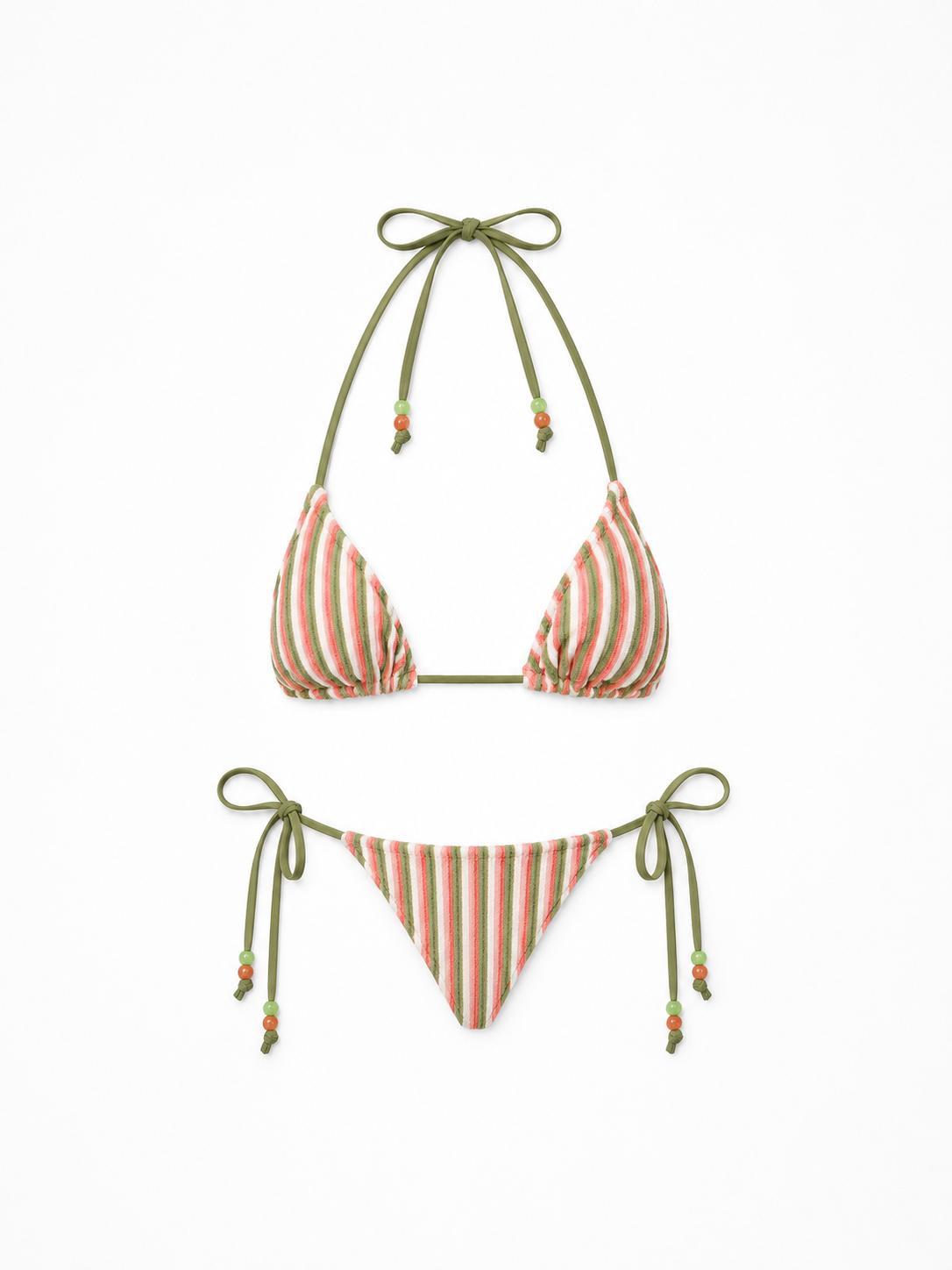 Striped Summer Bliss Bikini Set