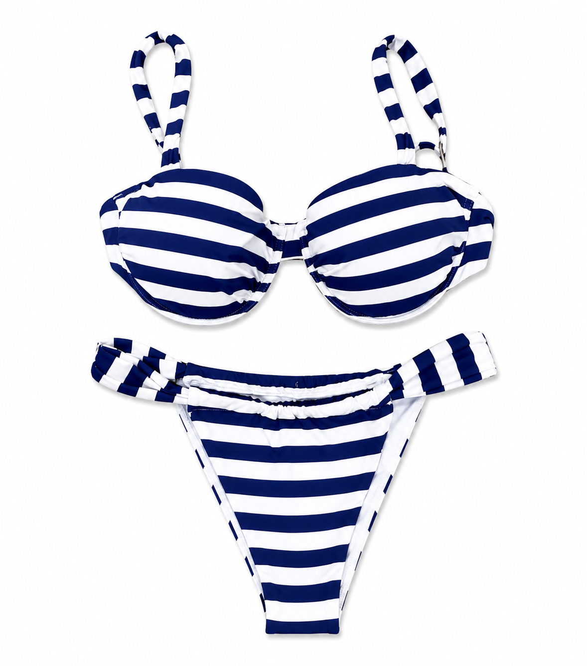 Striped Nautical Bikini Set