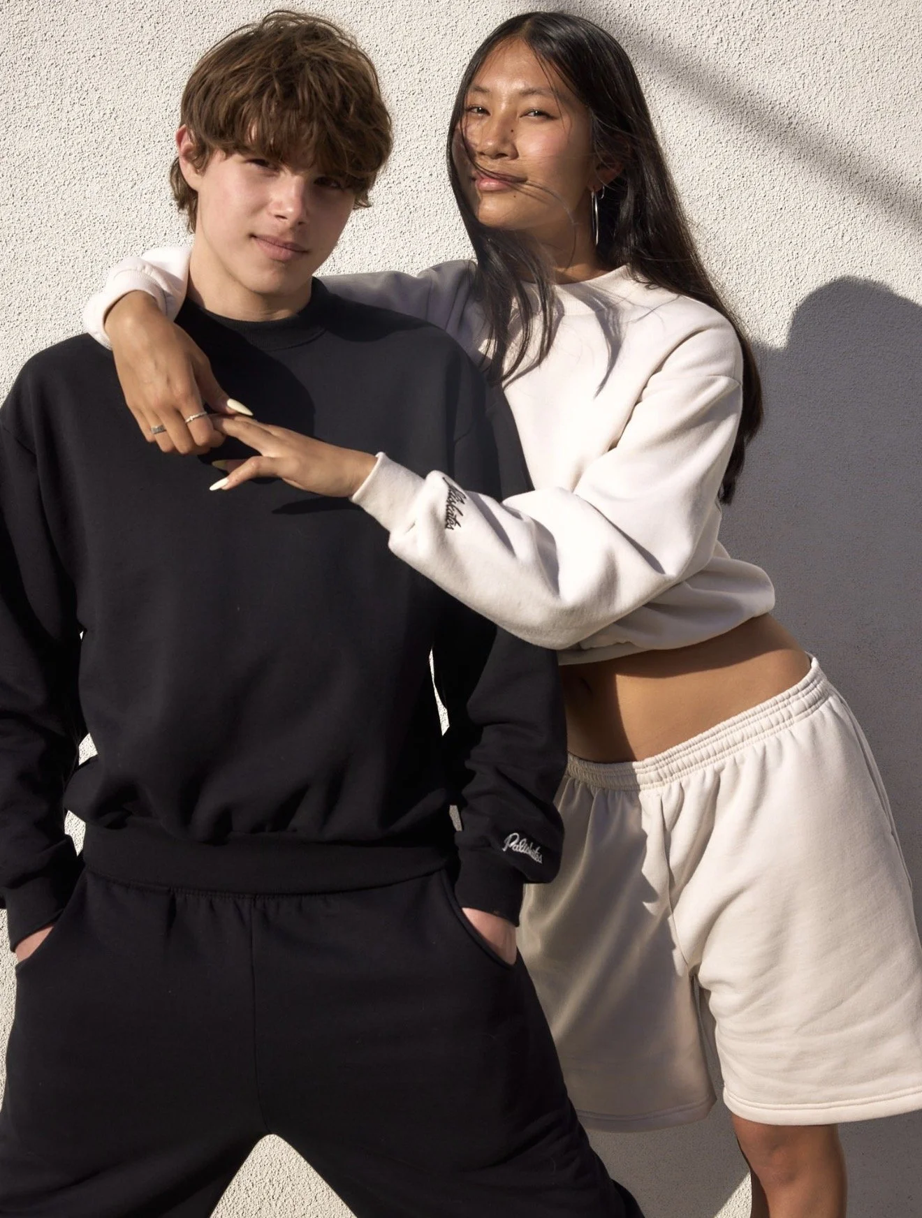 Paliskates Embroidered Crewneck (Black)