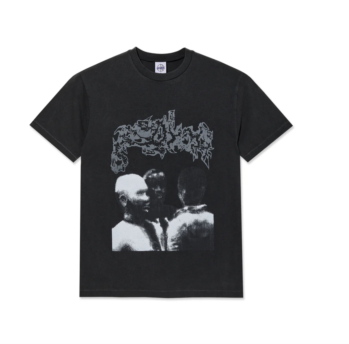 Polar Skate Co Band Tee Overhead (Black)