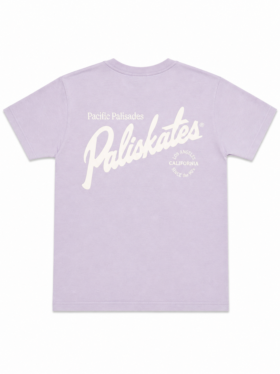 Paliskates Script T-Shirt (Washed Lavender)