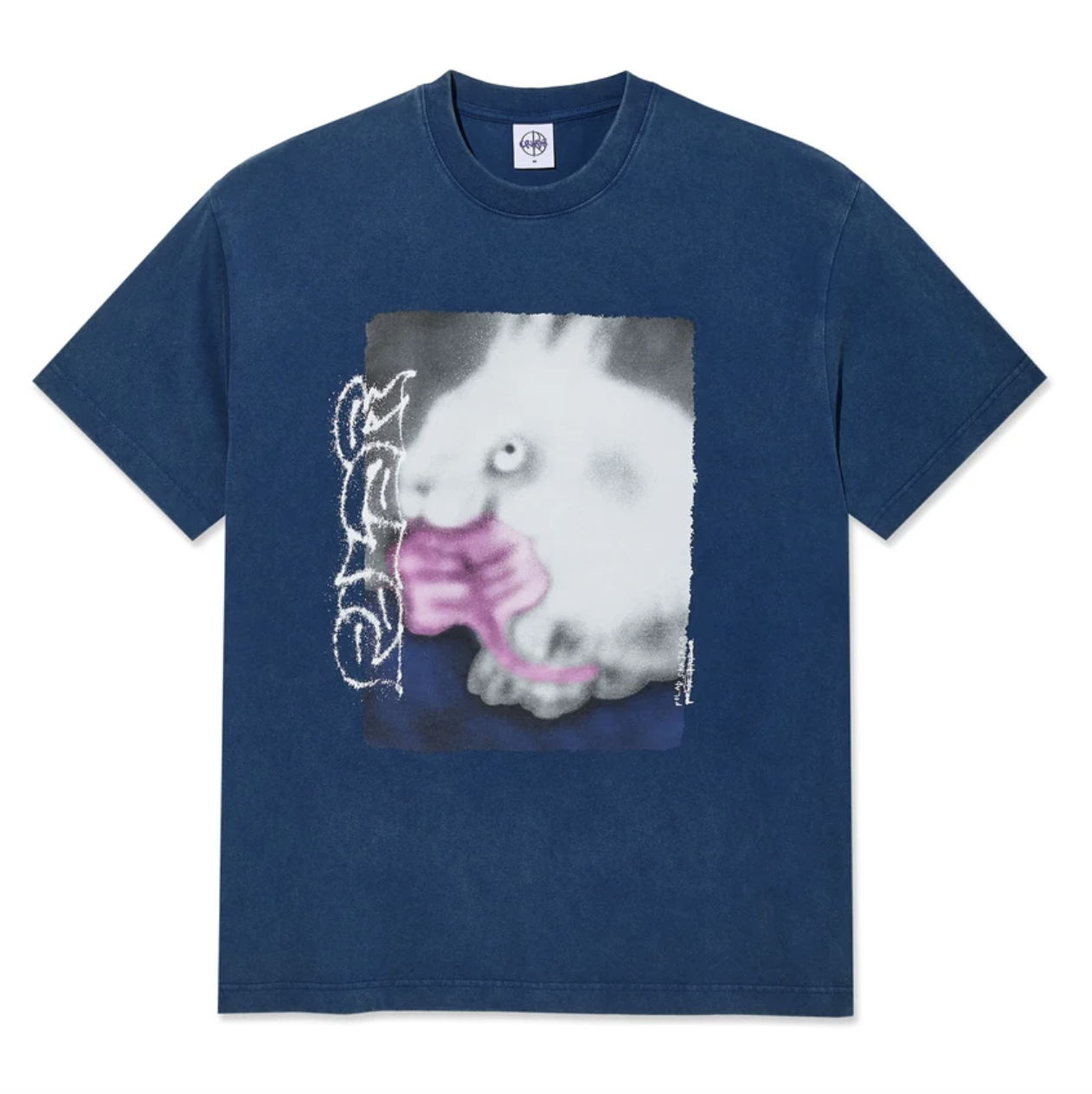 Polar Skate Co Rabbit T-Shirt (Washed Blue)