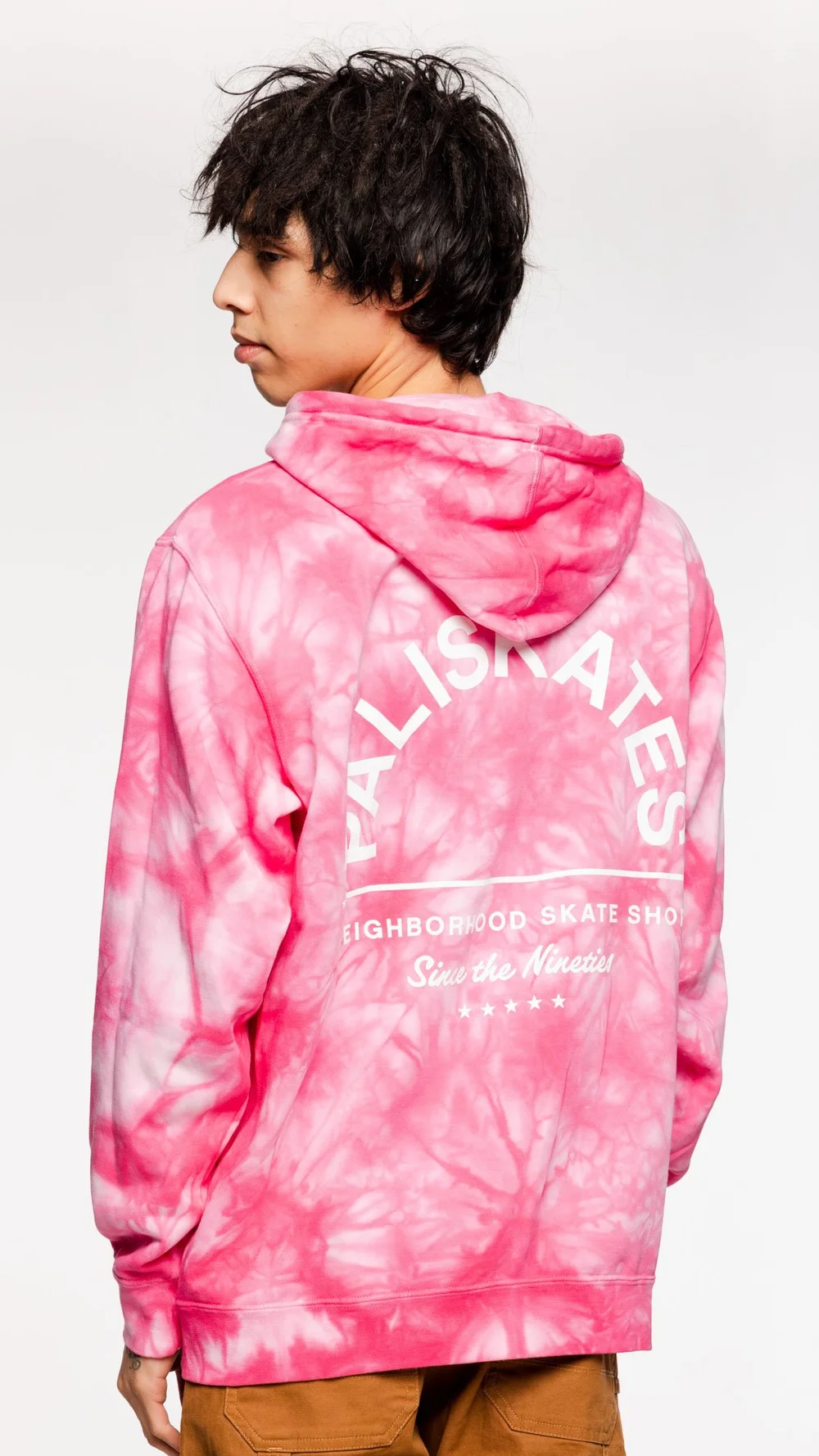 Since The 90s Tie Dye Pink Hoodie — Paliskates