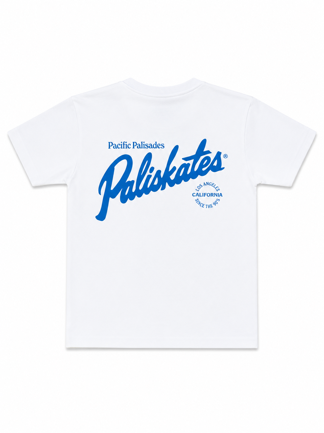 Youth Paliskates Script T-Shirt (Dodger Blue)