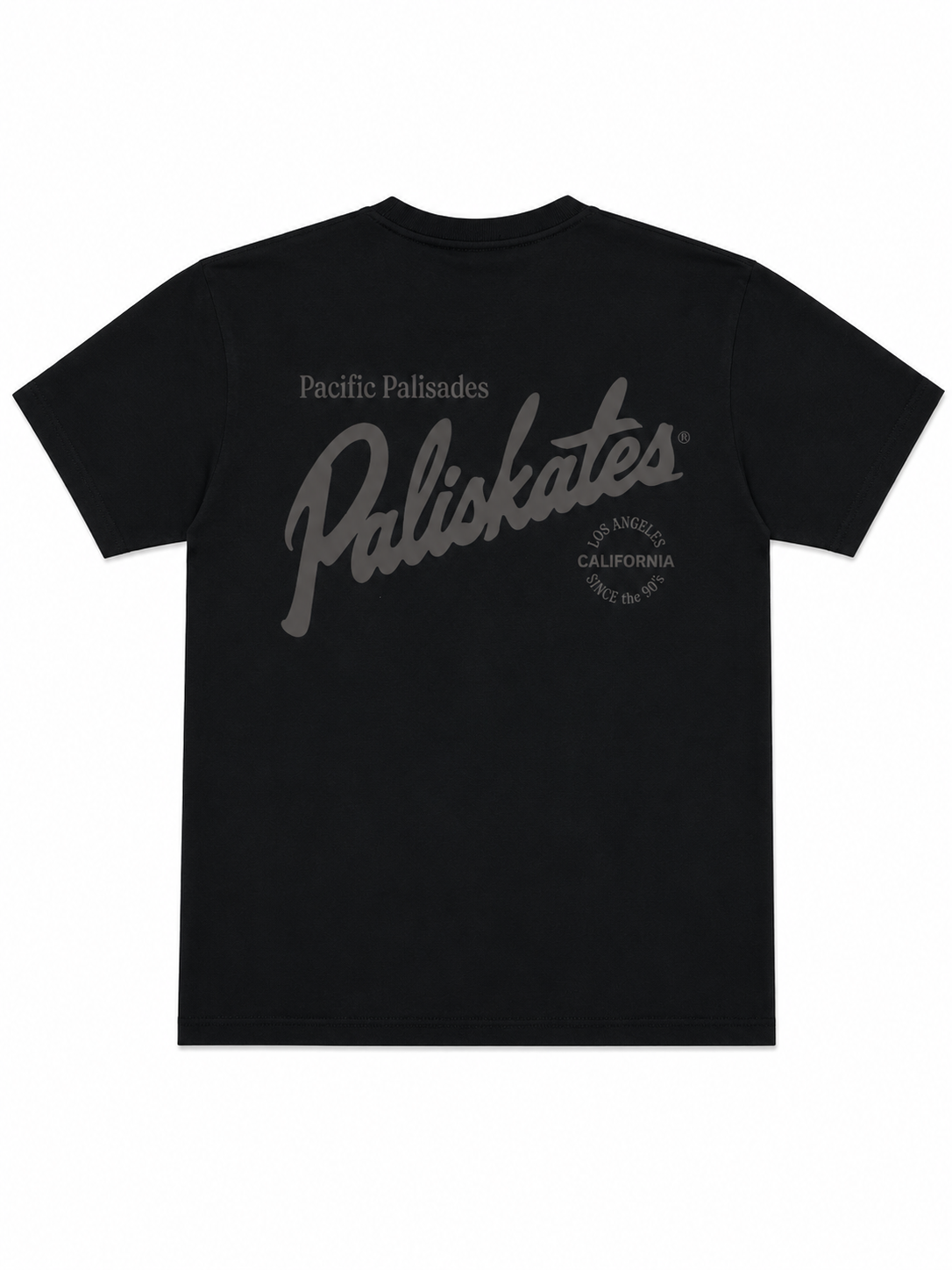 Paliskates Script T-Shirt Tonal (Vintage Black)