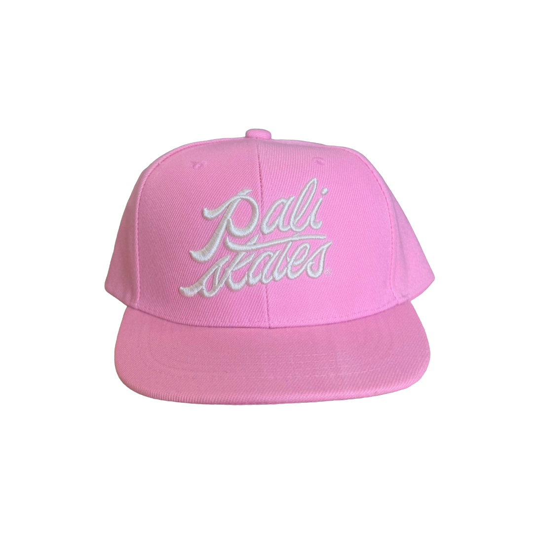 Youth Paliskates Script Pink Snapback Hat