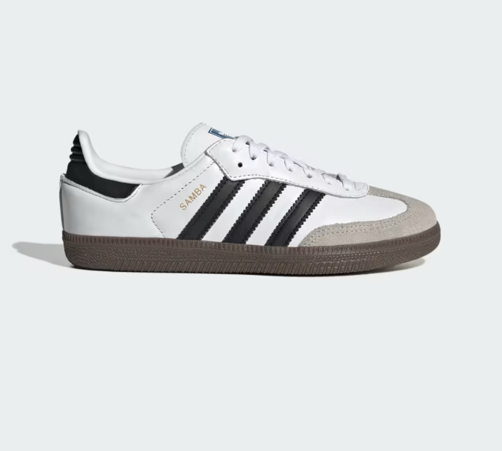 Adidas Kids Samba OG (Cloud Black/Core White)