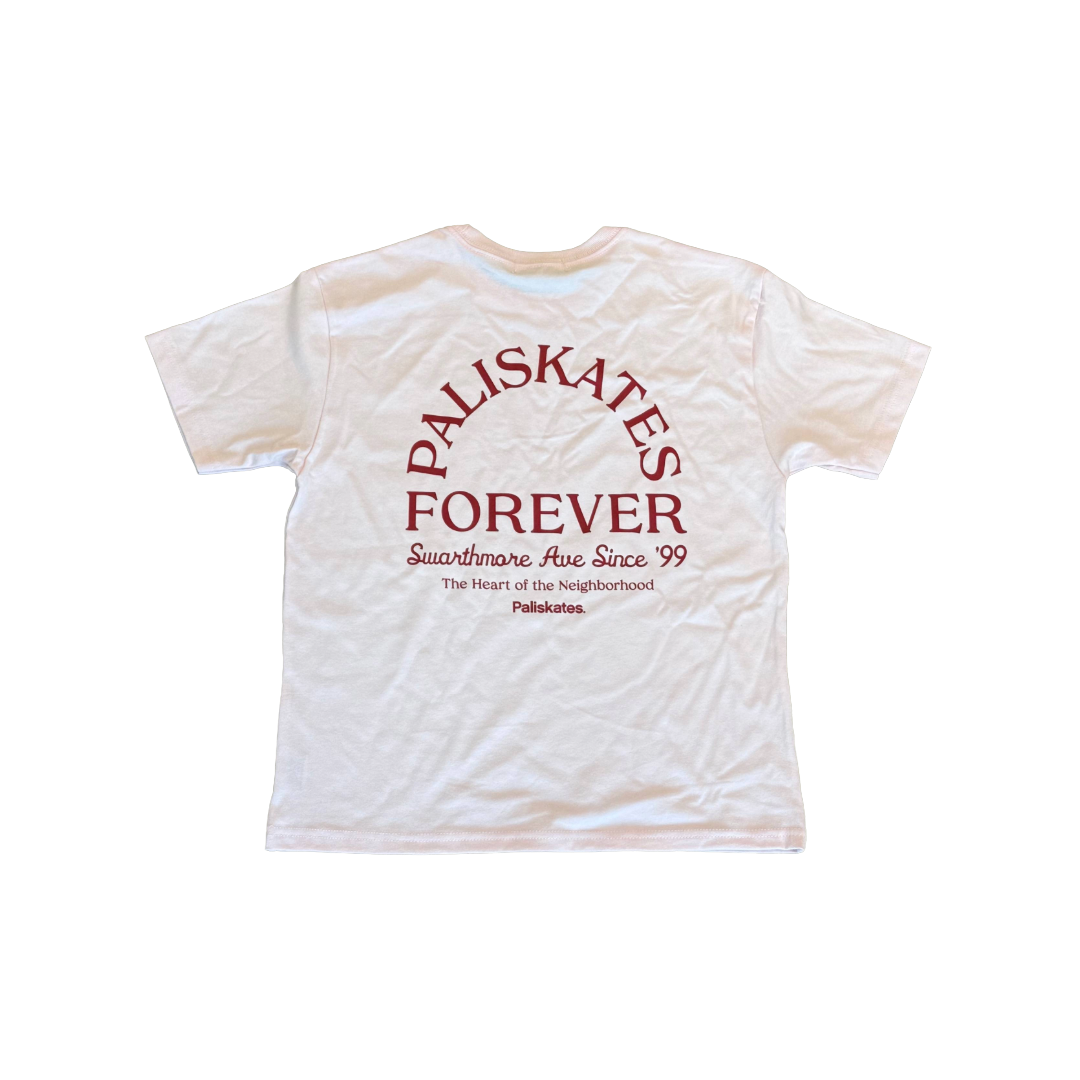 Youth Paliskates Forever T-Shirt (Pale Pink)