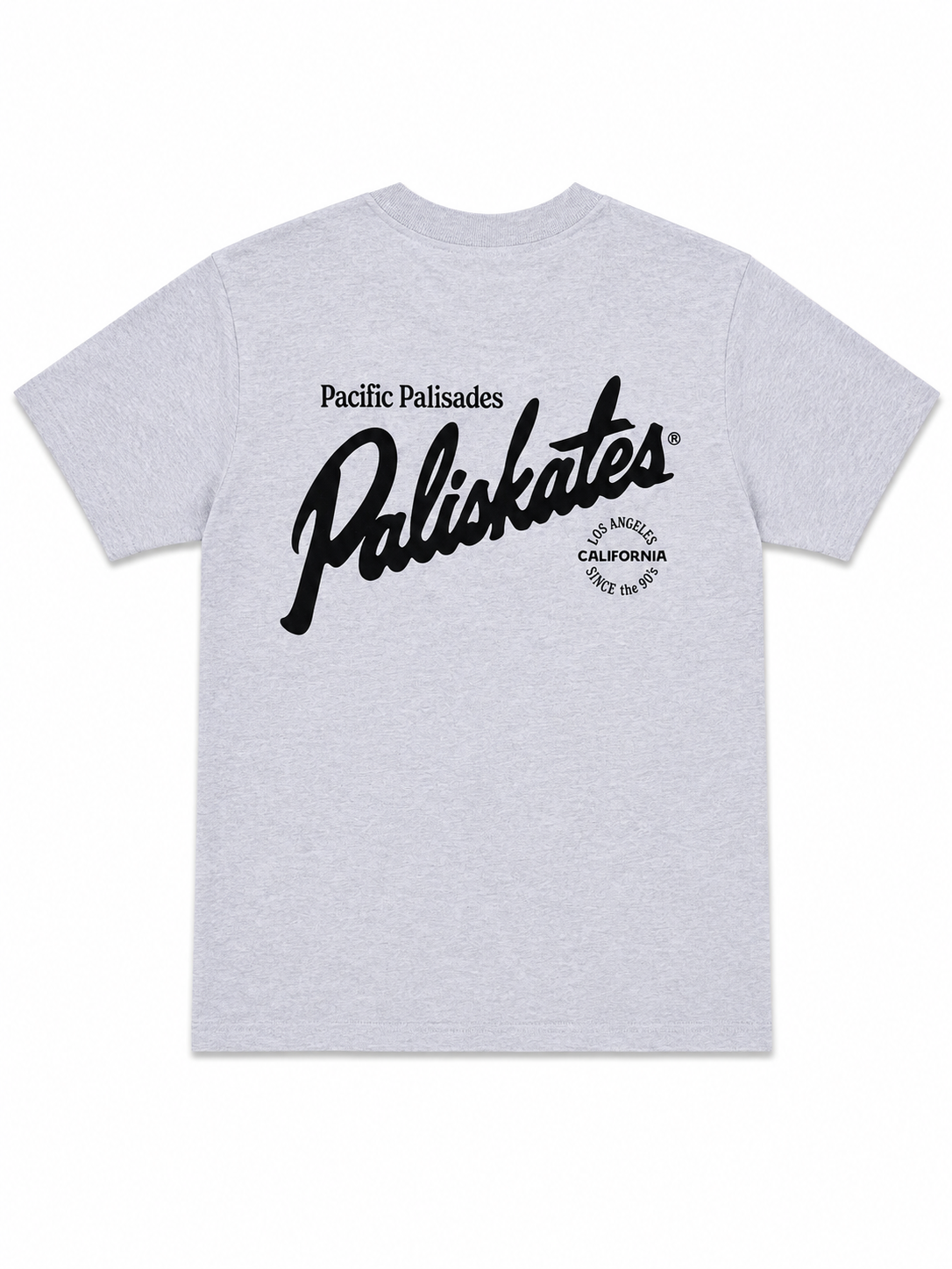 Paliskates Script T-Shirt (Heather Grey)