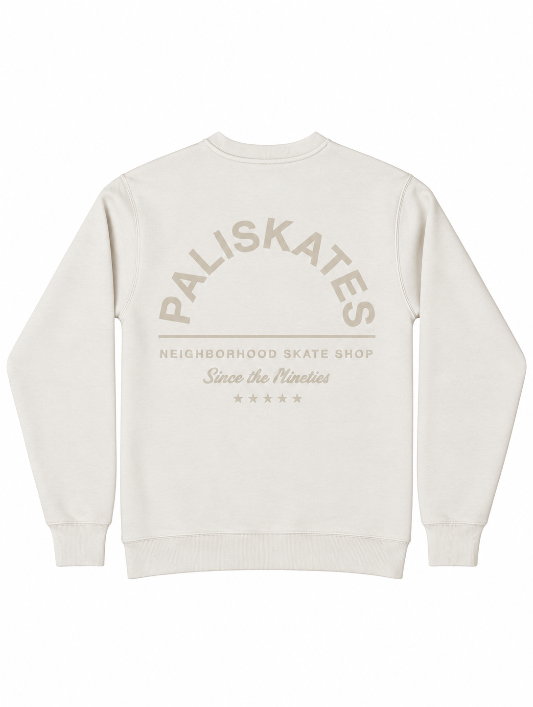 Since The 90s Mid-Weight Crewneck (Cream)