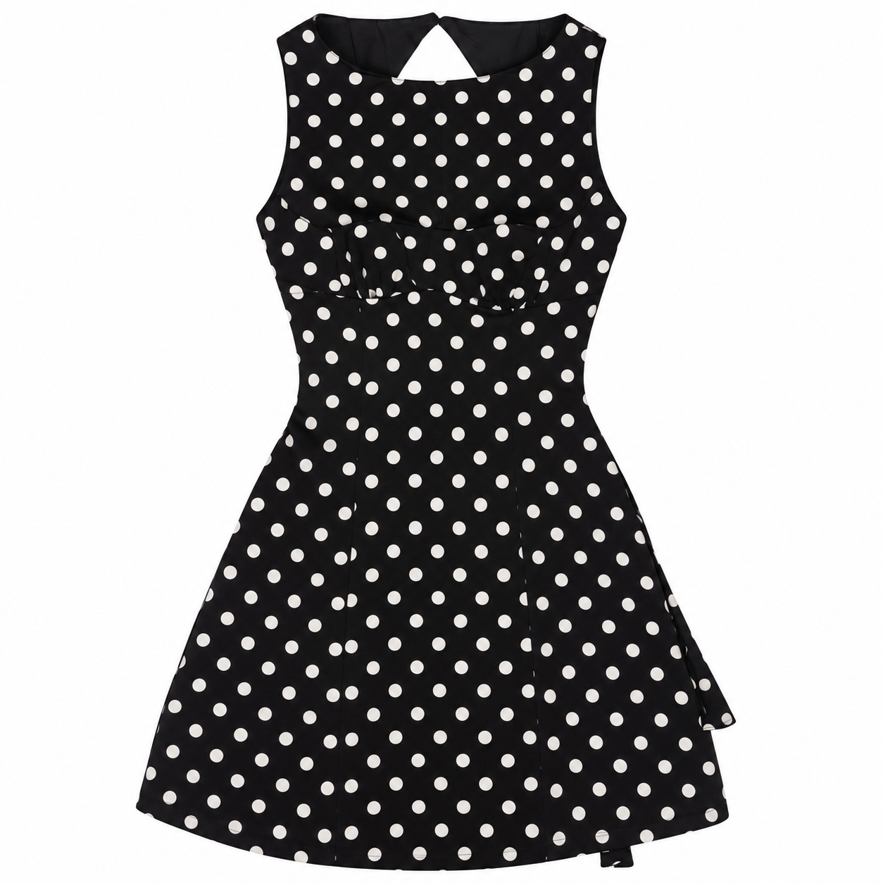 Vintage Chic Polka Dot Dress