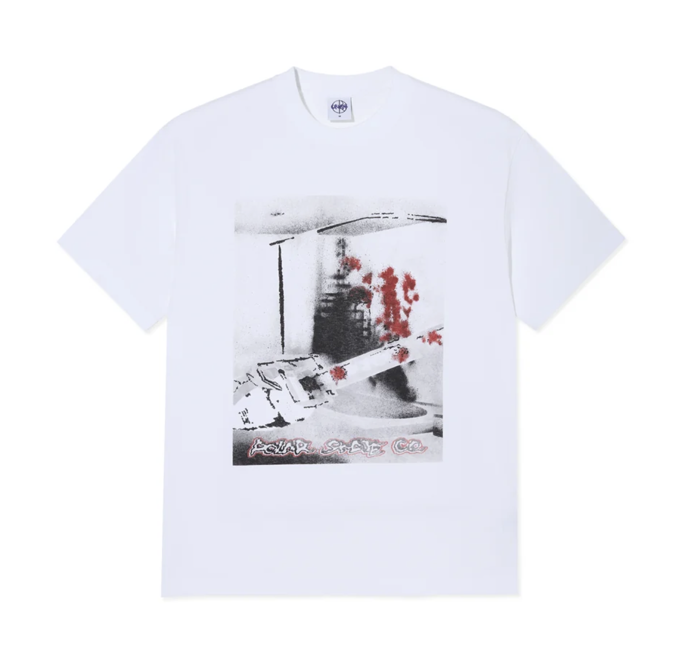 Polar Skate Co Chainsaw T-Shirt (White)