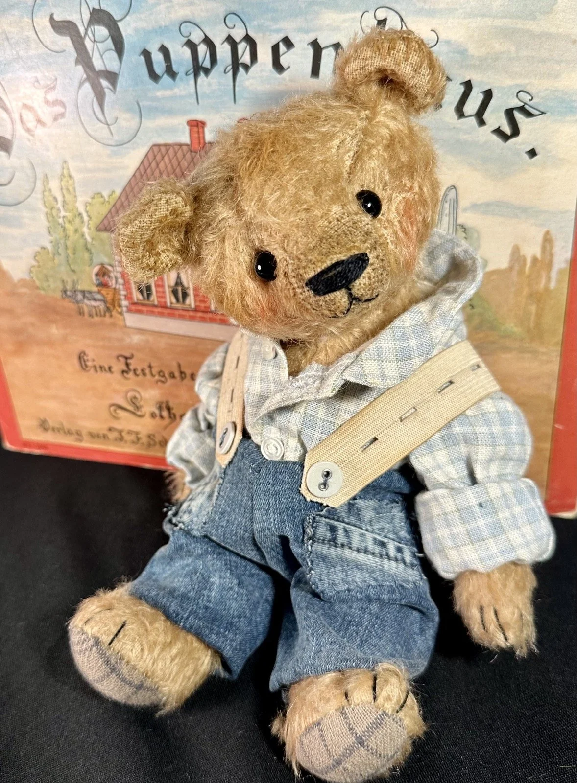 Willi – ca. 21 cm groß, aus Mohair, 5-fach gegliedert. Adoptionsgebühr: 119 €