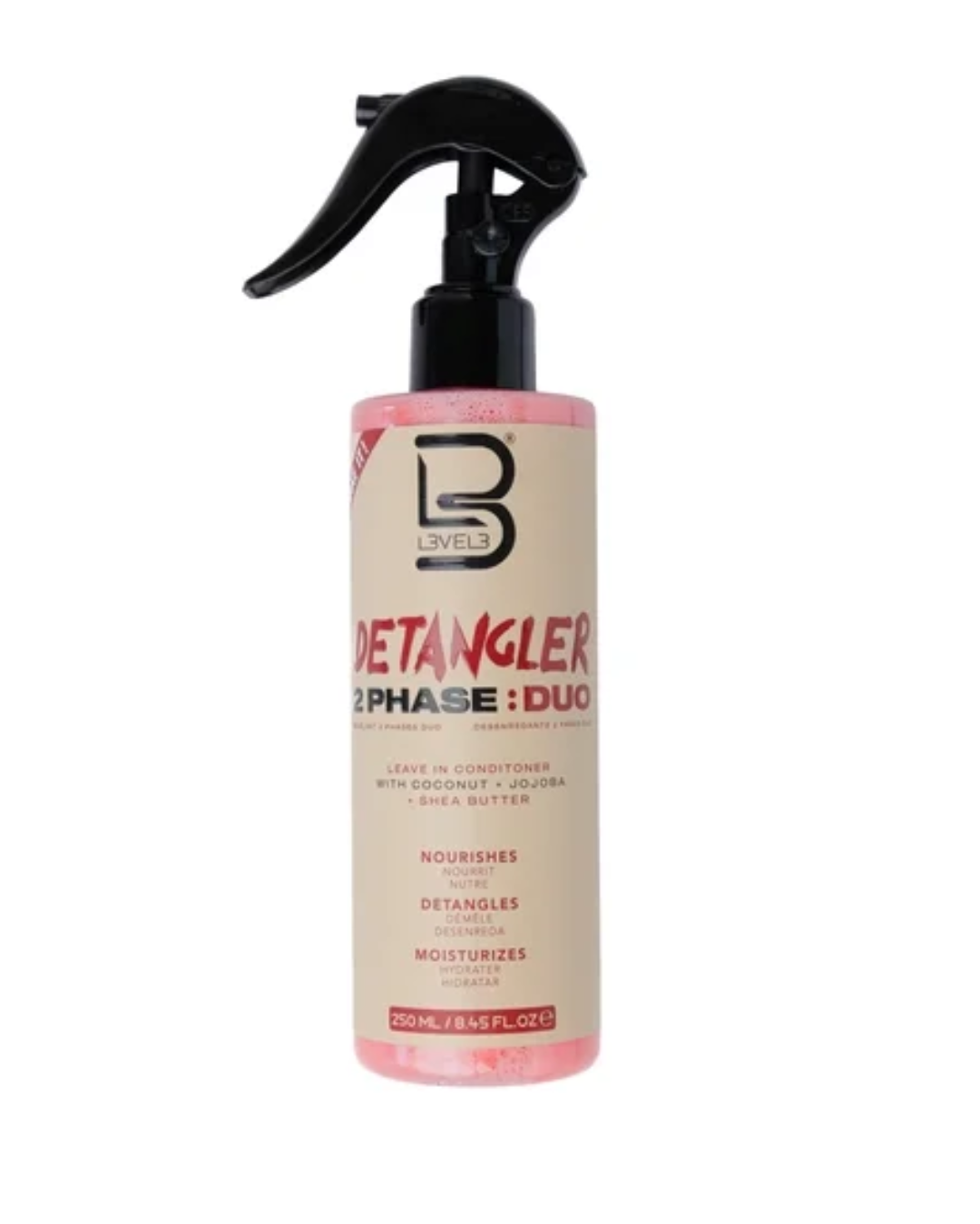 L3 Level 3 2 Phase Detangler Spray for Smooth Hair