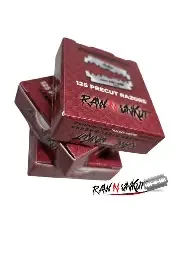 raw n unkut  125 single blades