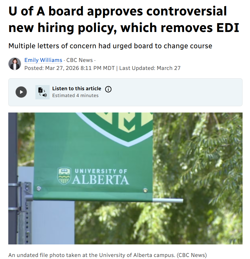EDI is NOT Affirmative Action
