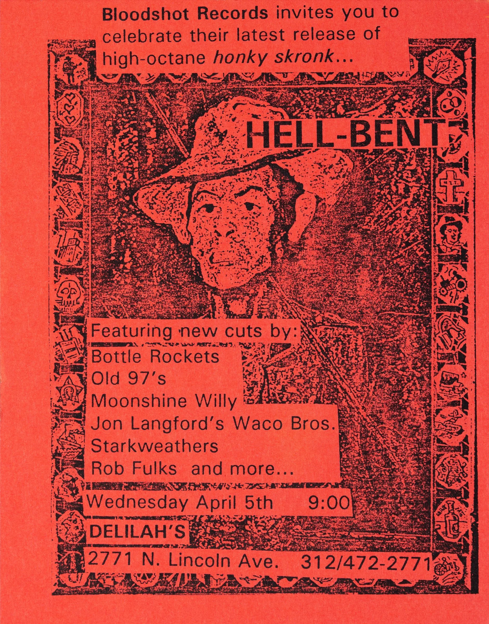 Hell-Bent Release Flyer