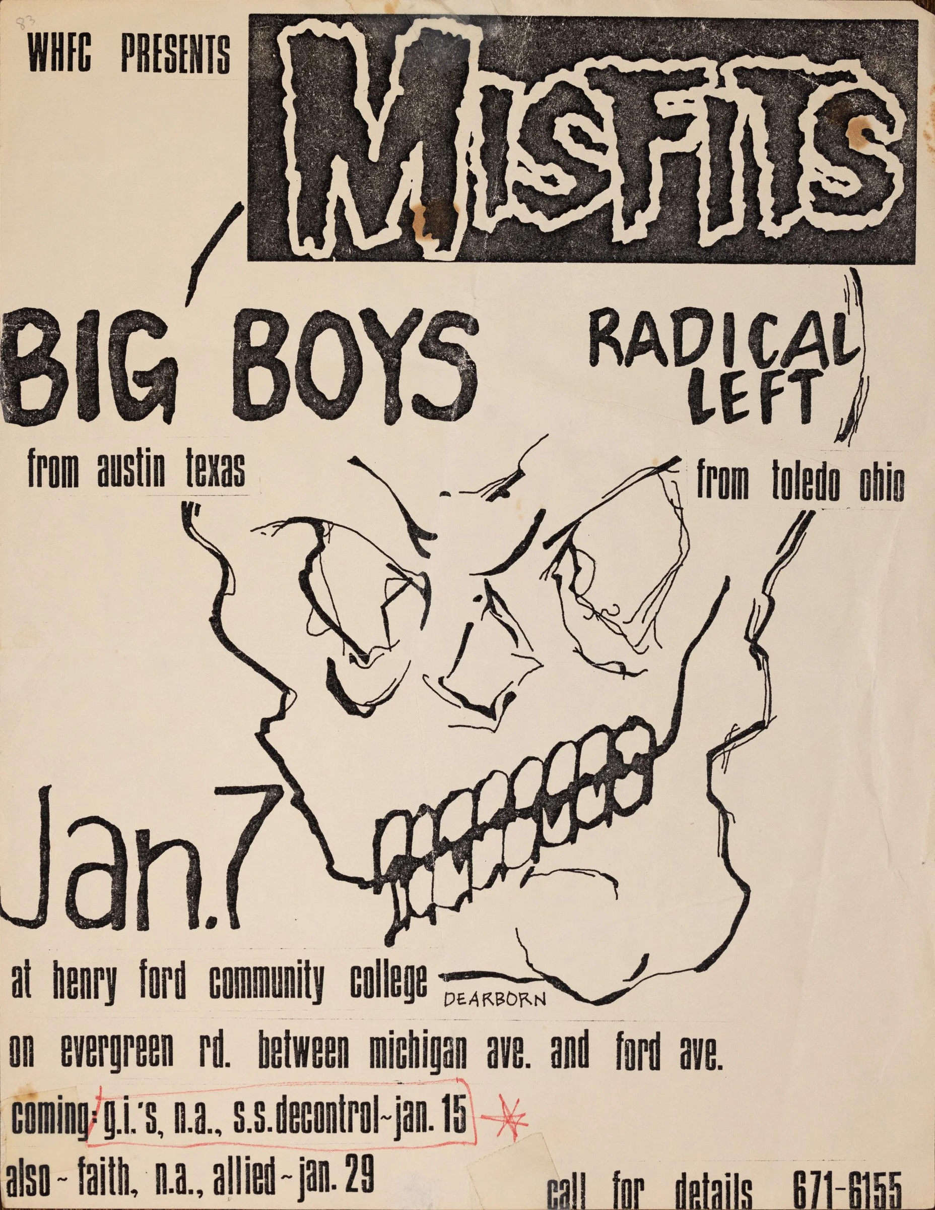 Misfits Flyer