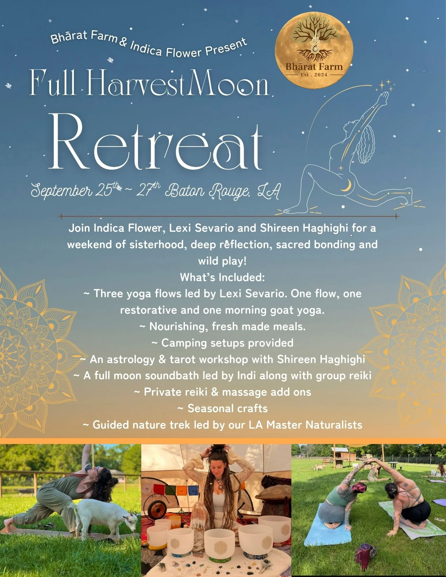 Harvest Full Moon Retreat 2026