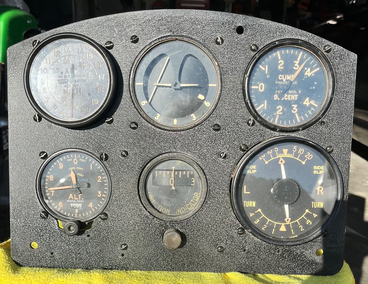 Lancaster Blind Flying Panel