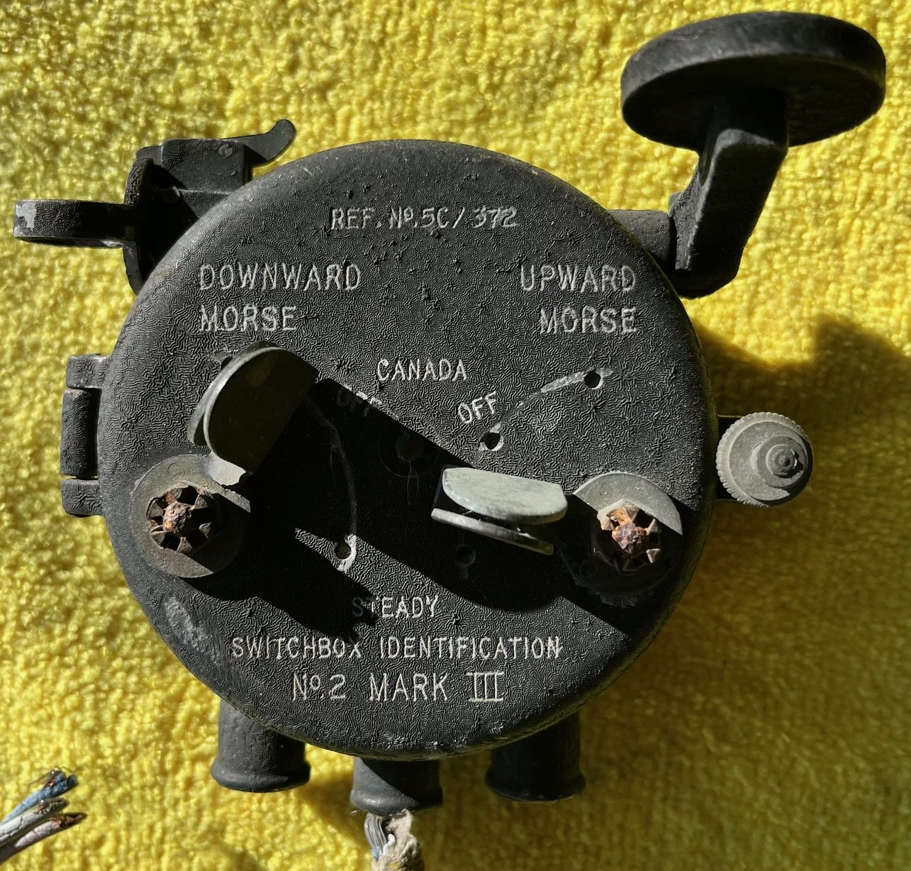 Morse Key code Canadian made