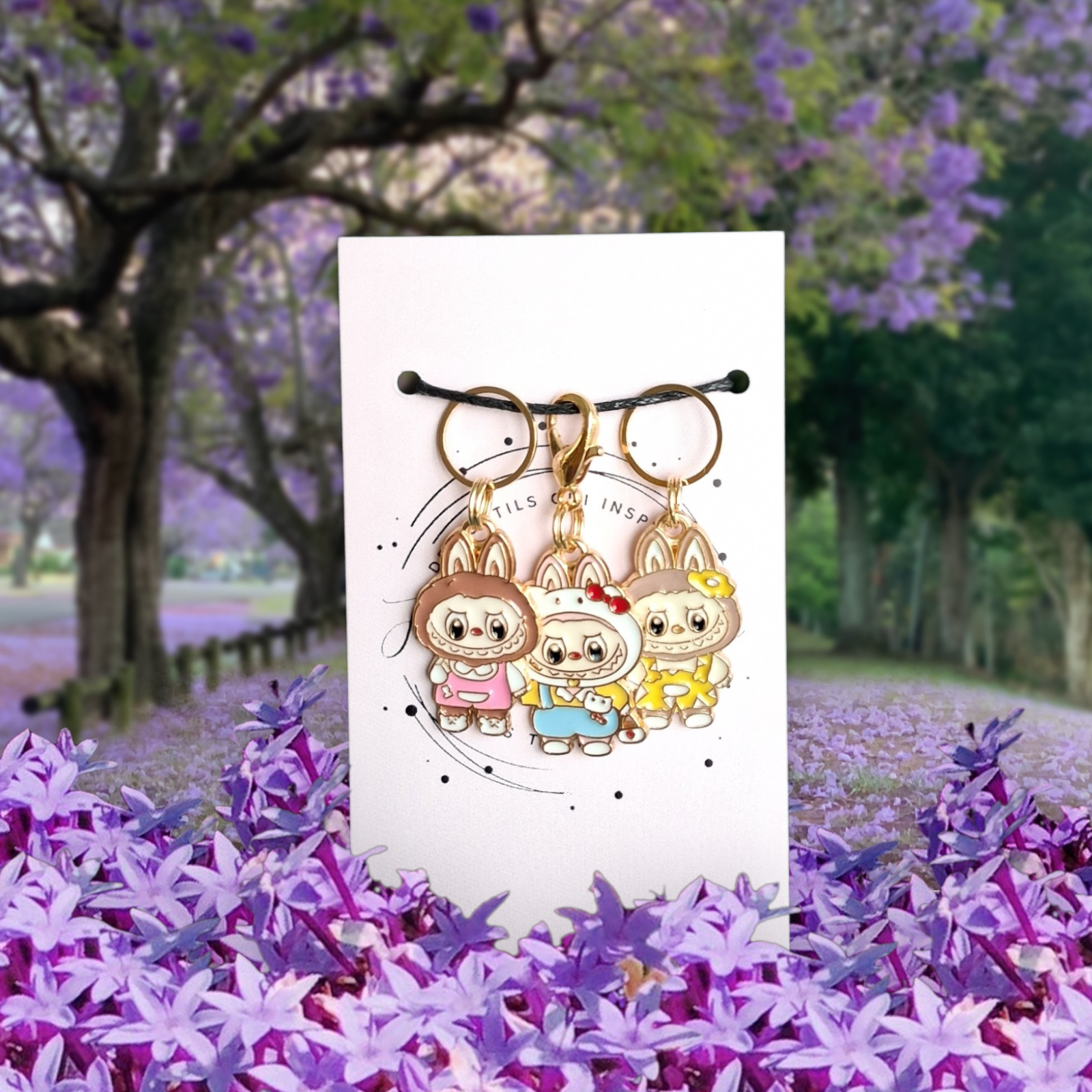 Ensemble de 3 marqueurs émaillés