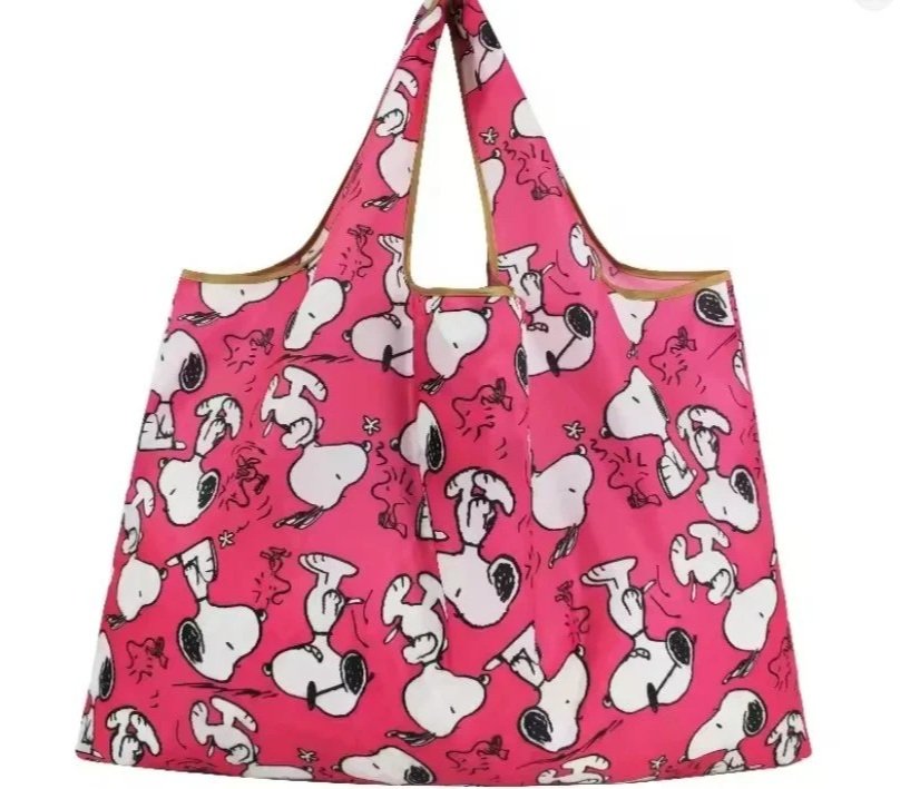 Grand sac réutilisable Snoopy
