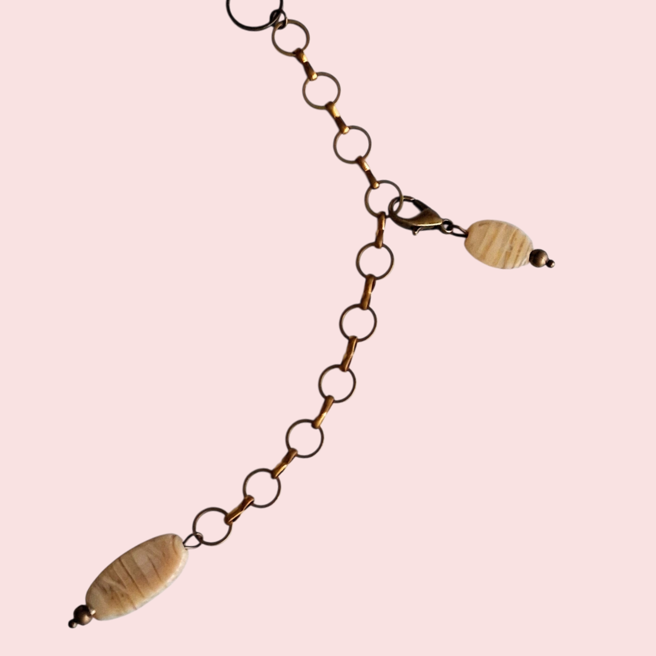 Compteur de rangs upcyclé - Bronze antique