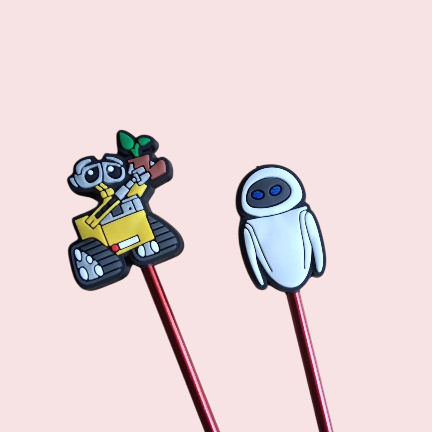 Embouts en silicone pour aiguilles à tricoter Wall-E et Eve