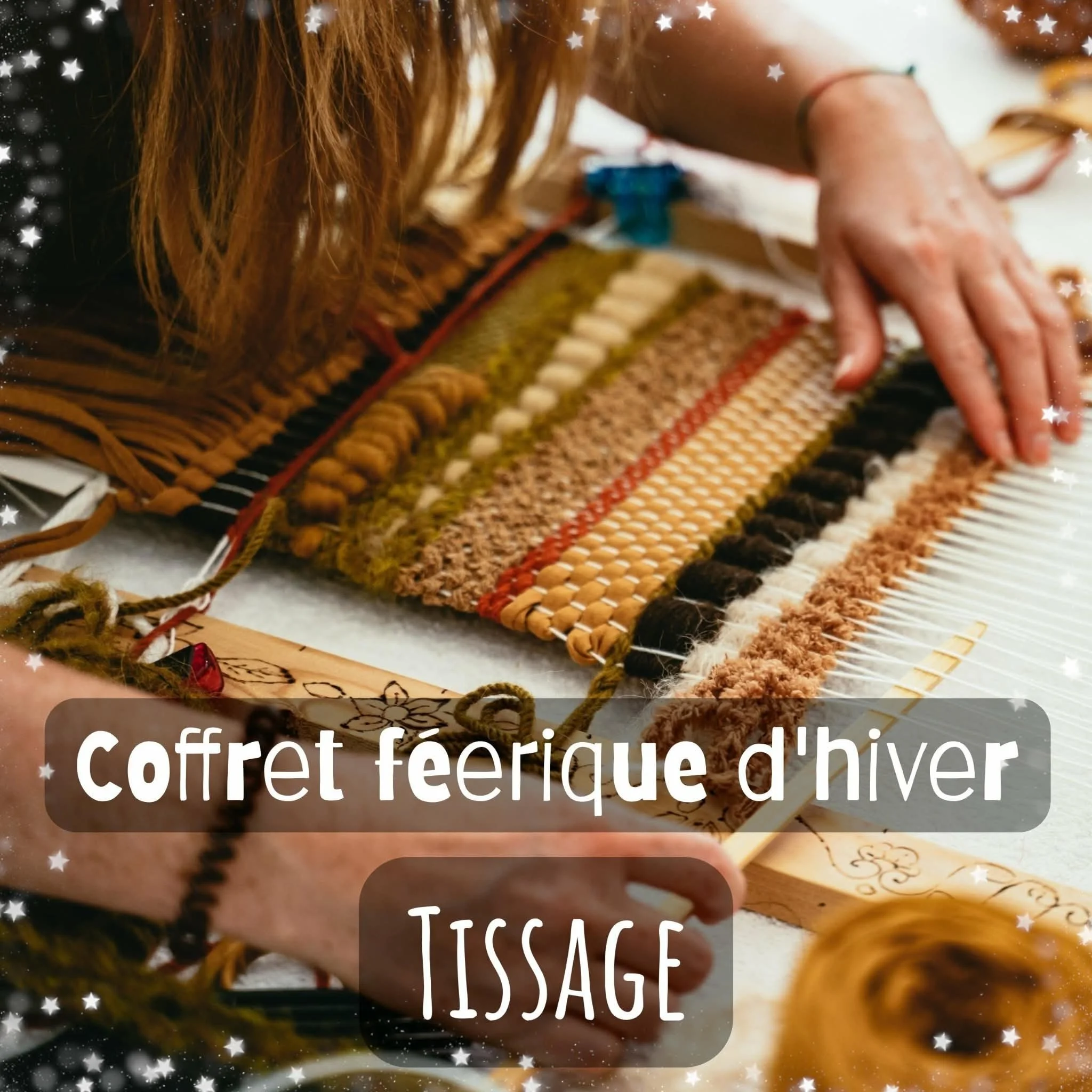 Coffret féerique d’hiver tissage