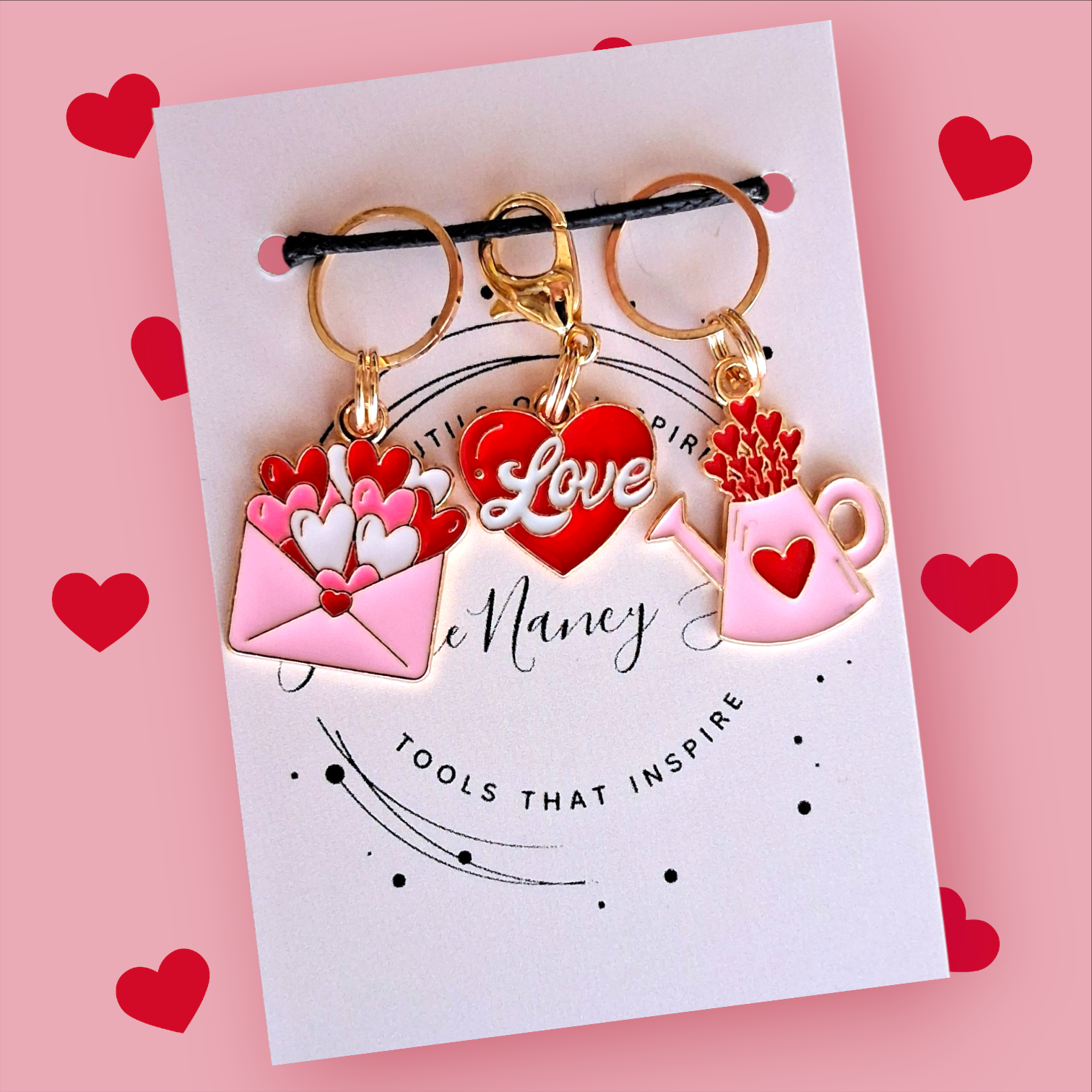 Marqueurs de mailles Saint-Valentin