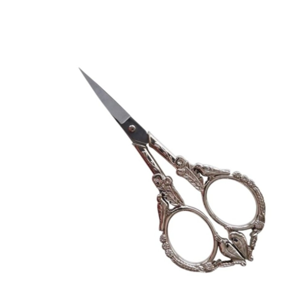Ciseaux de broderie fantaisie argent